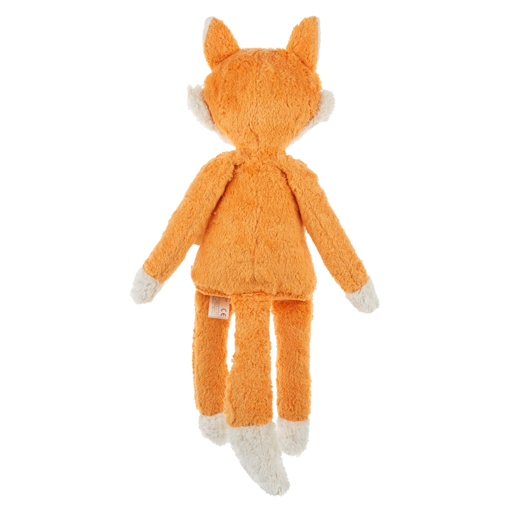 Pure and natural: organic soft toy fox