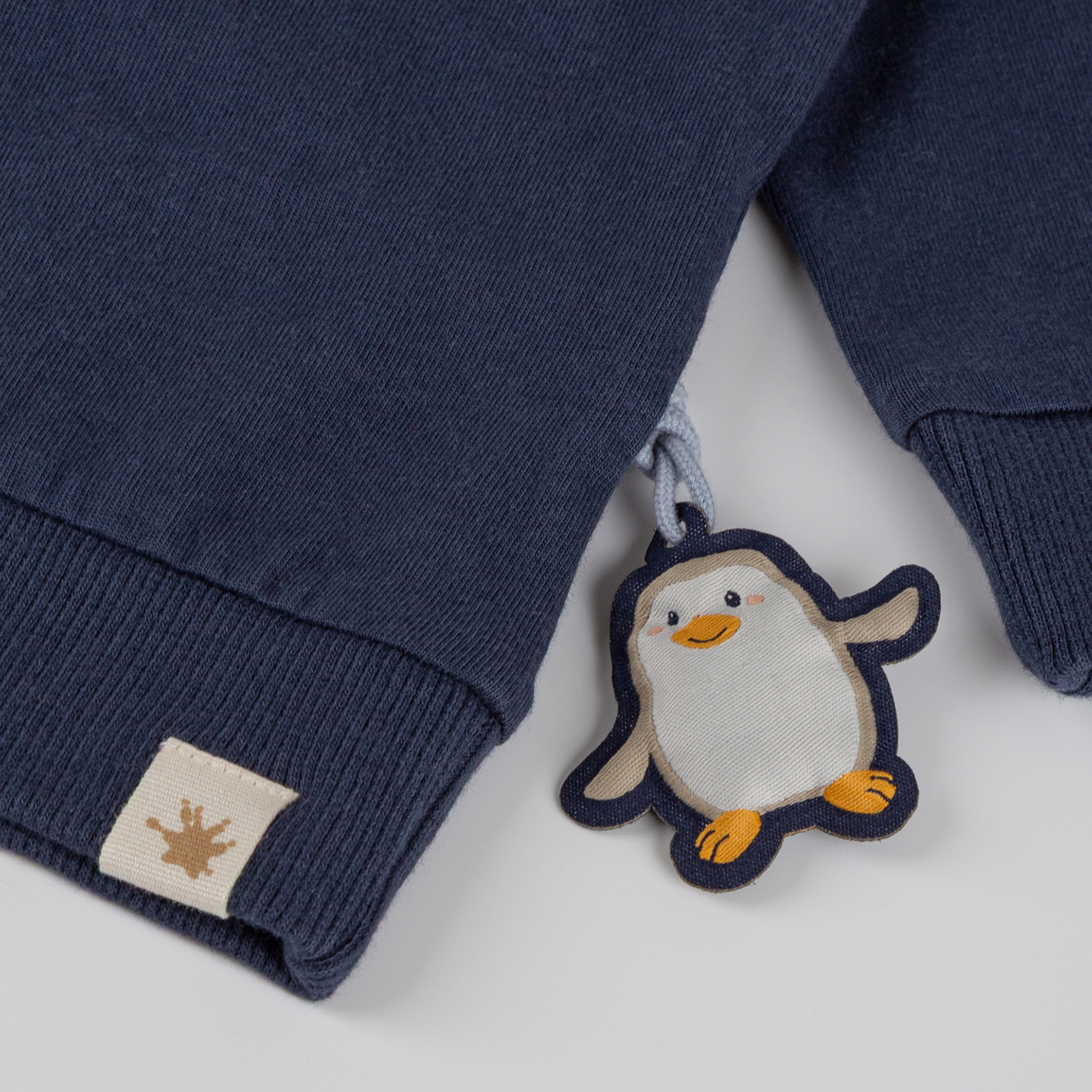 Baby Tee Polar Friends, long sleeve & waist cuff