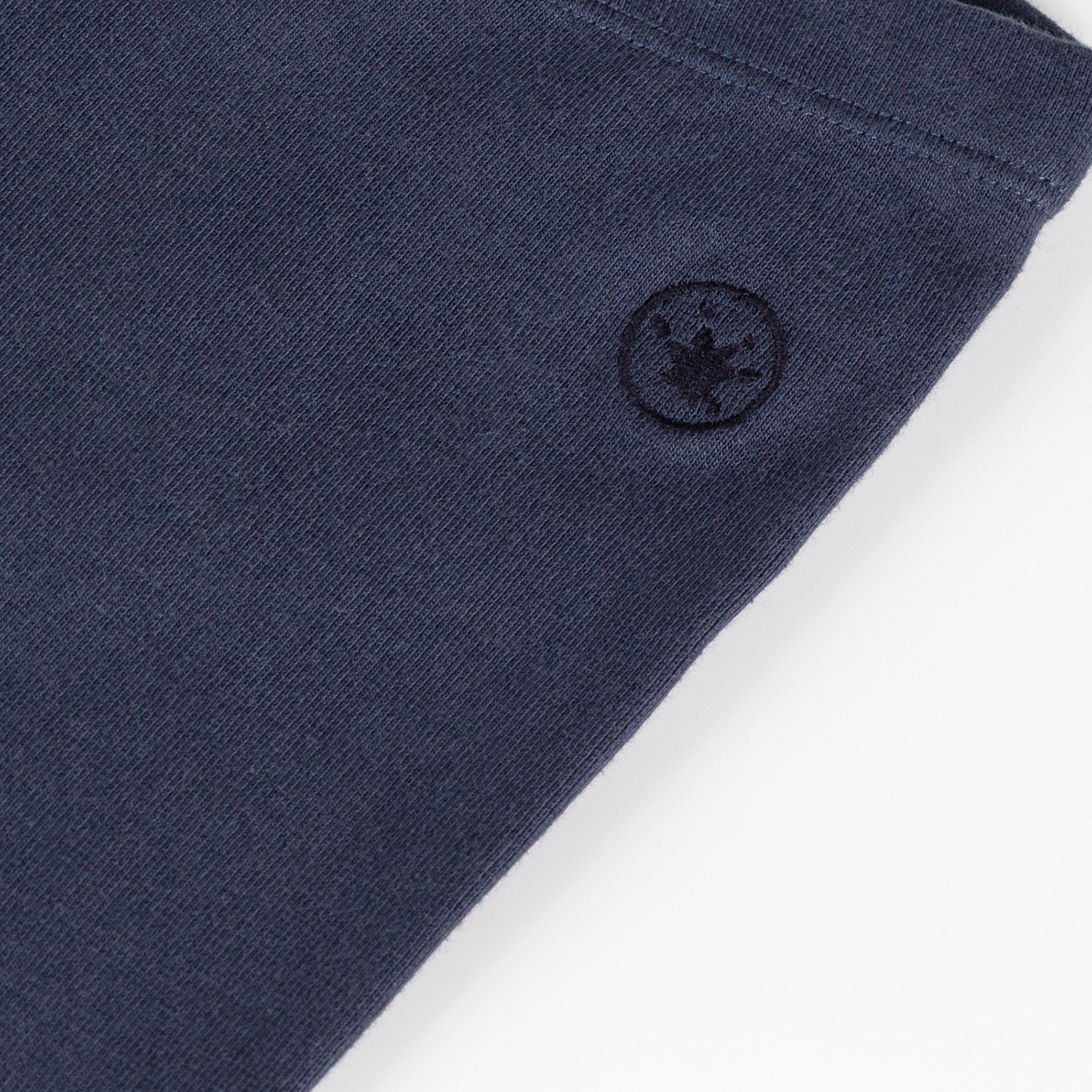 Children's rib knit leggings, dark blue