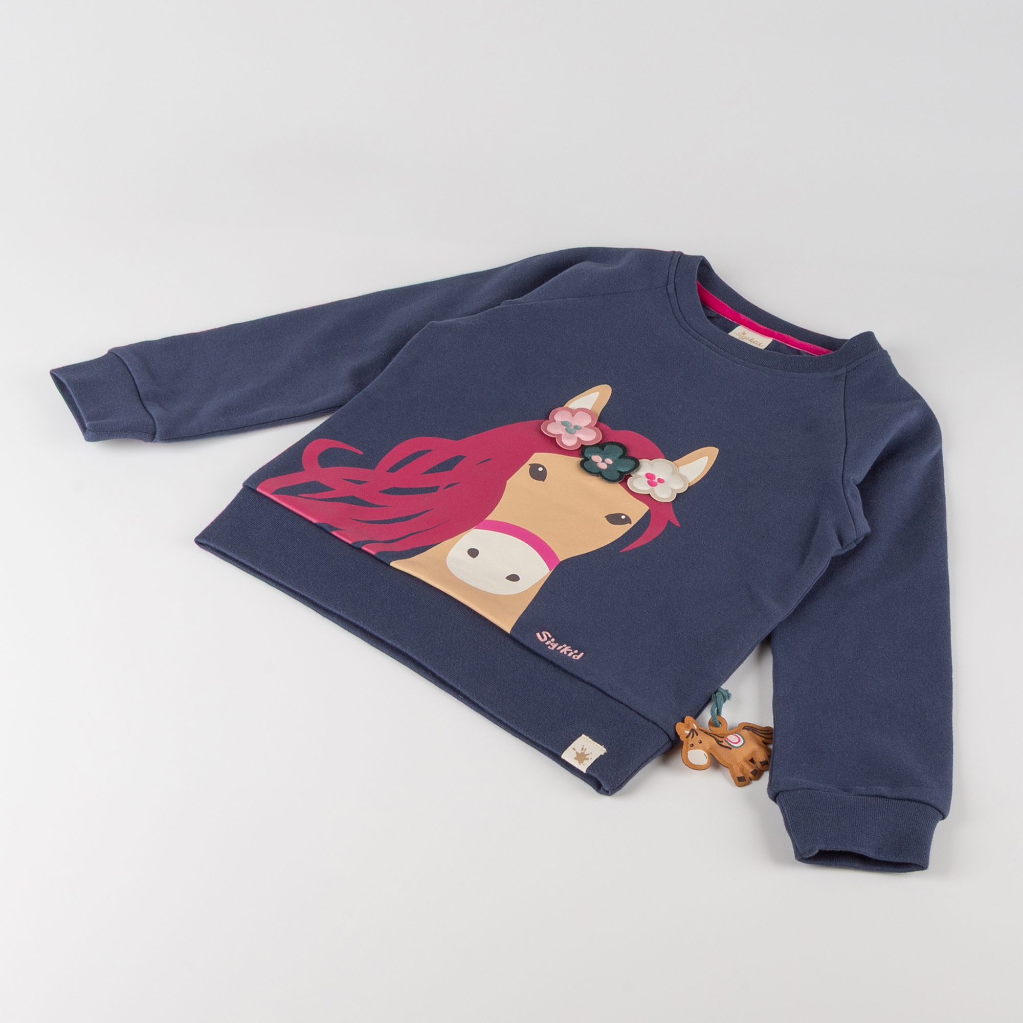 Kinder Sweatshirt Pony Love, dunkelblau
