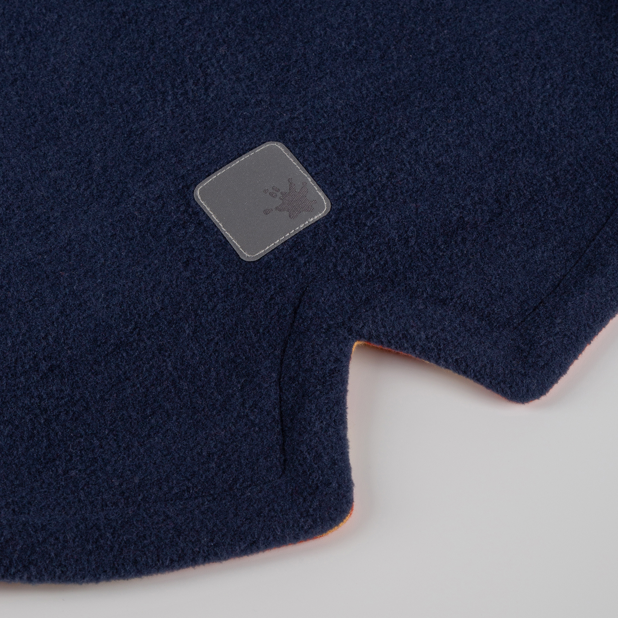 Kinder Fleecejacke mit Kapuze Wild Fox, dunkelblau