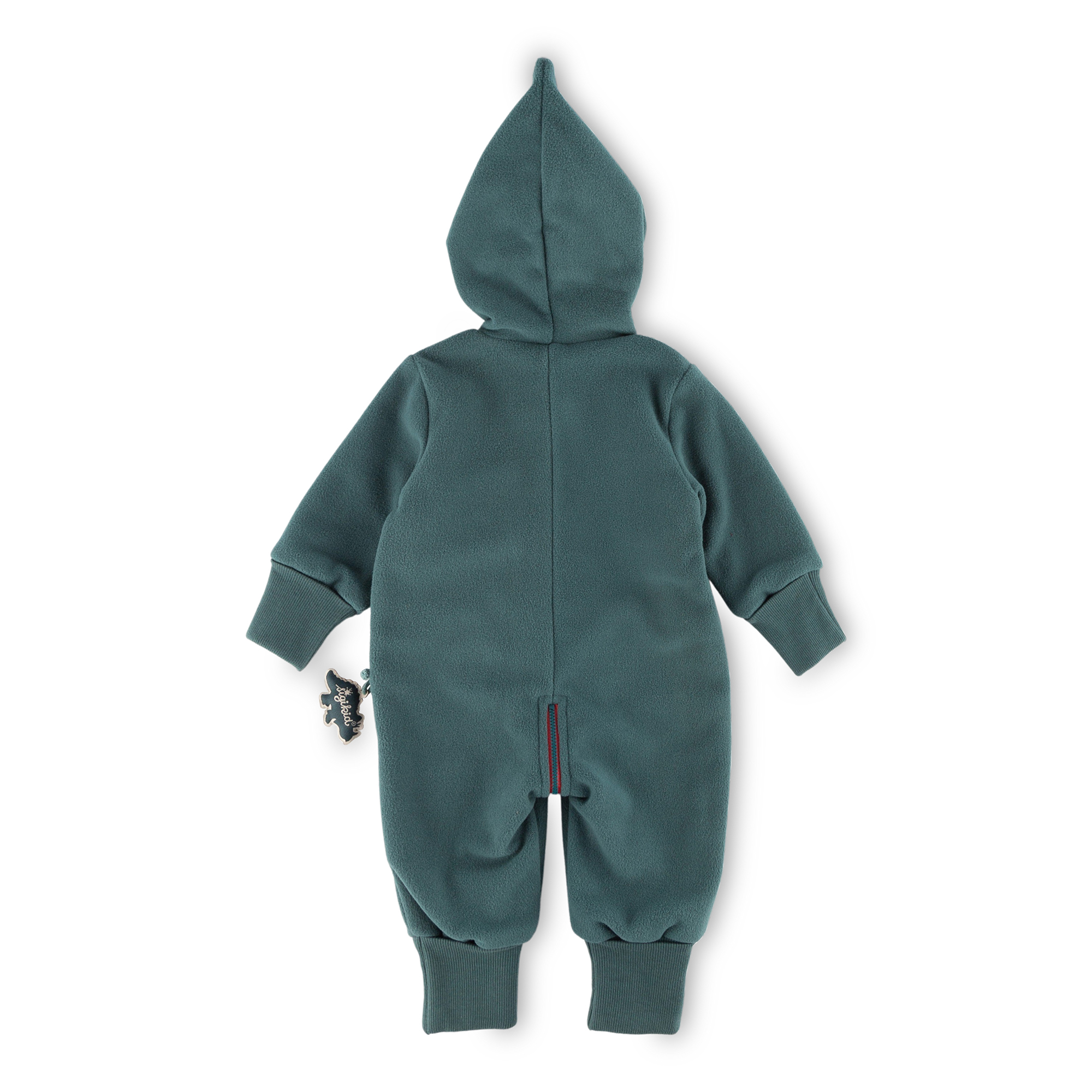 Baby Fleeceoverall Dino, grün