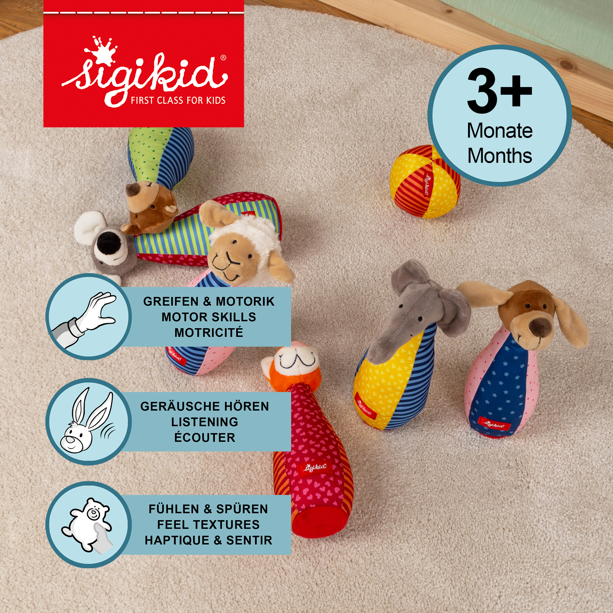 Kegelspiel für Kleinkinder