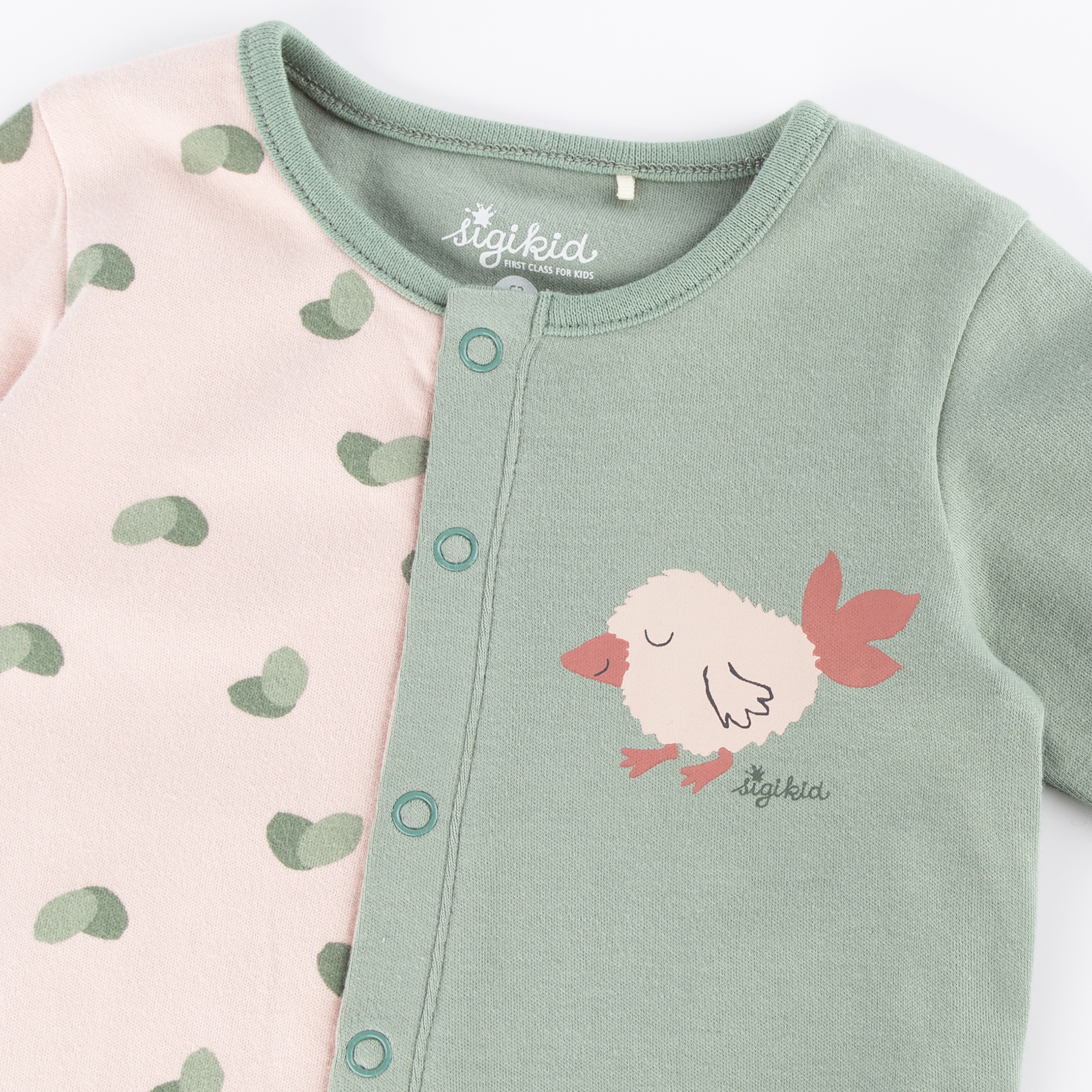 Baby sleepsuit overall chick