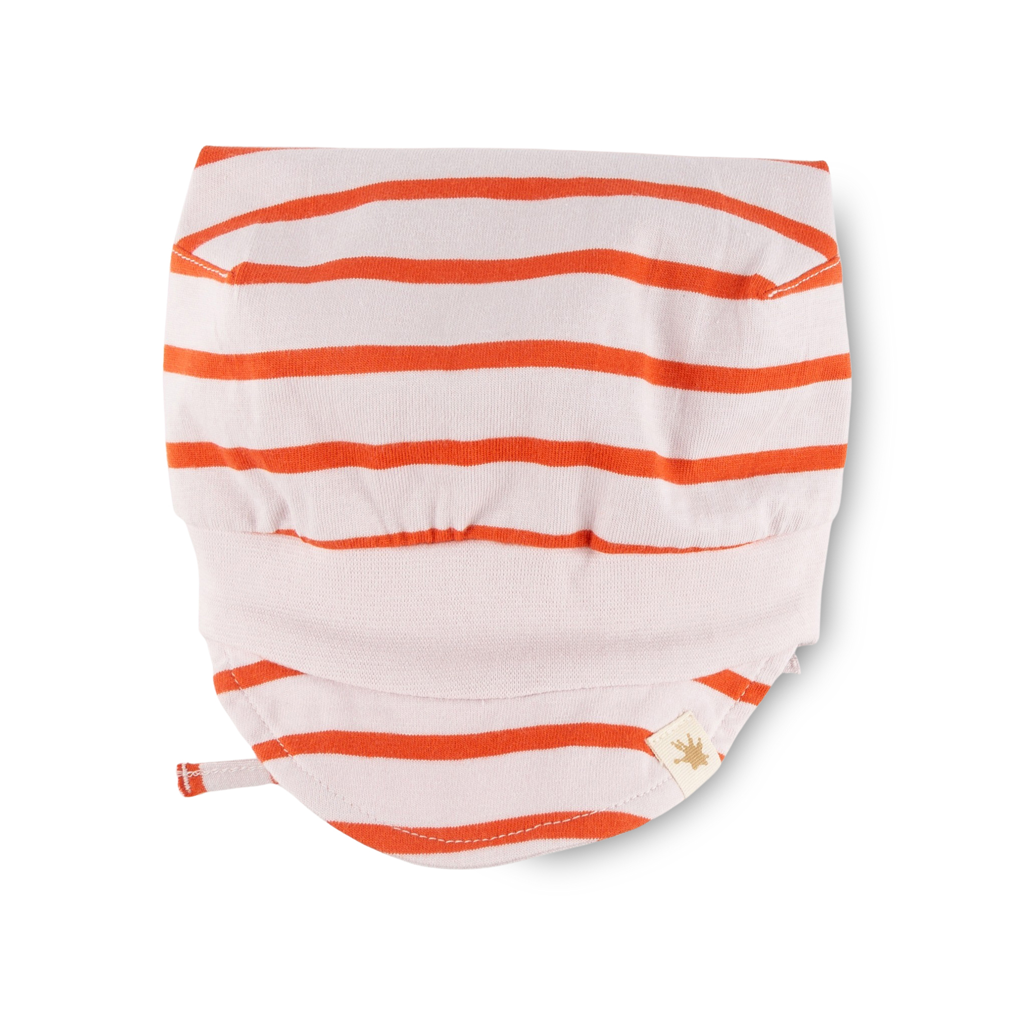 Baby head scarf Happy Ladybug, striped Baby head scarf Happy Ladybug, striped