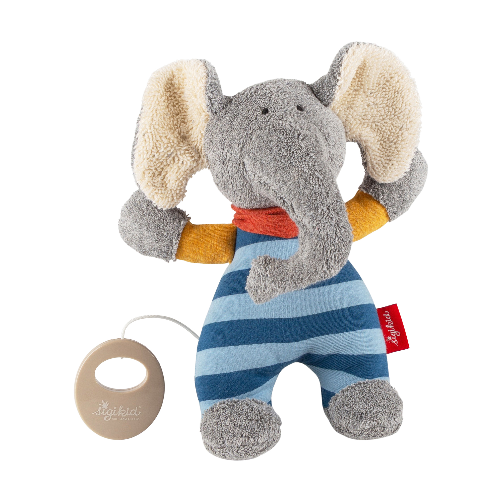 Cuddly musical elephant "Lolo Lombardo"