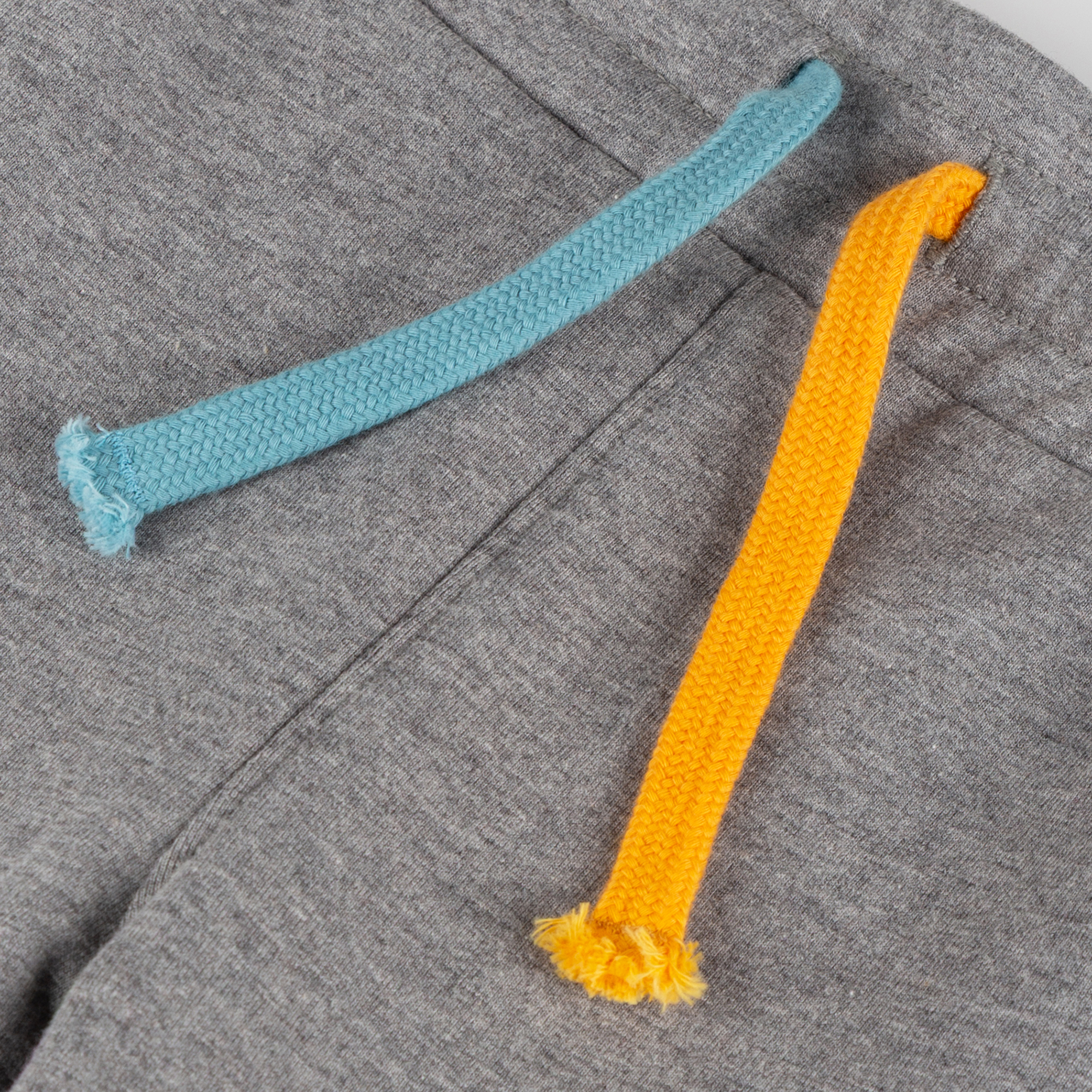 Children's sweat trousers, pockets, Blue & Bright