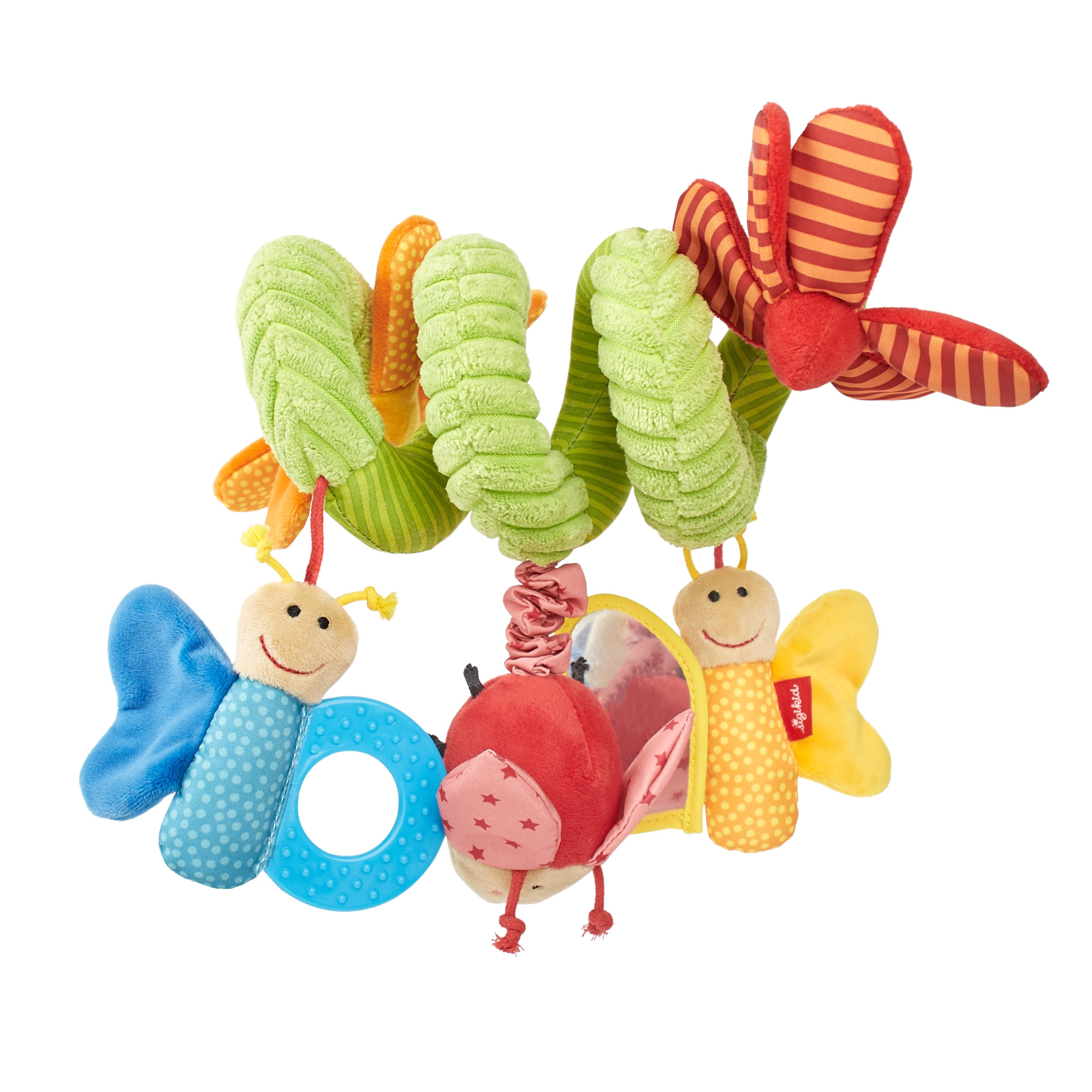 Car seat toy butterfly