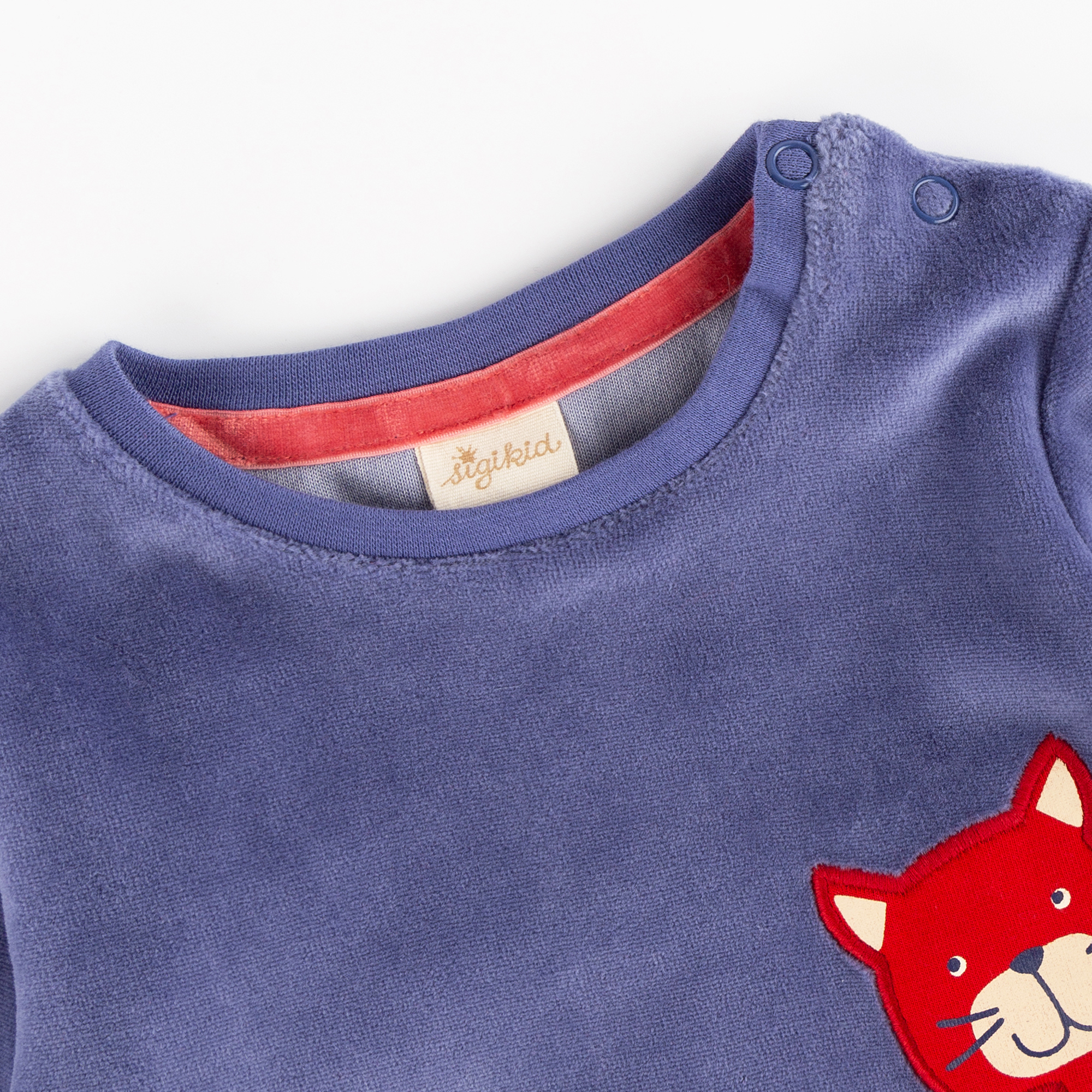 Baby velour long sleeve Tee Wild Cat