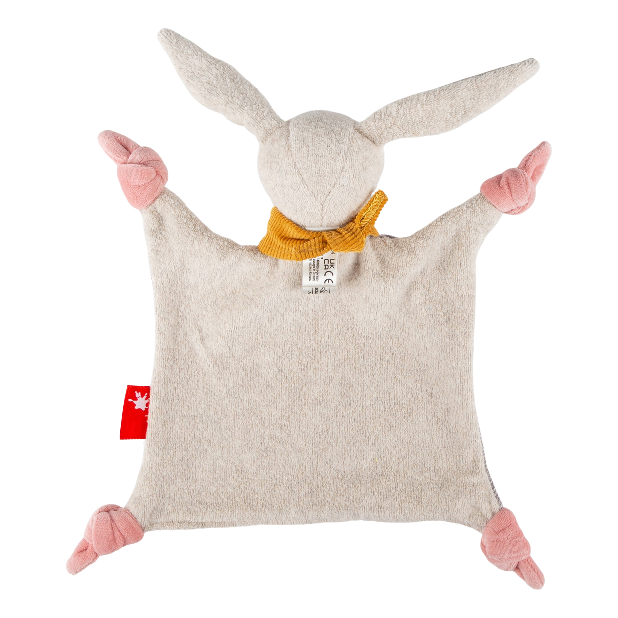 Baby soft toy comforter bunny, Signature Collection