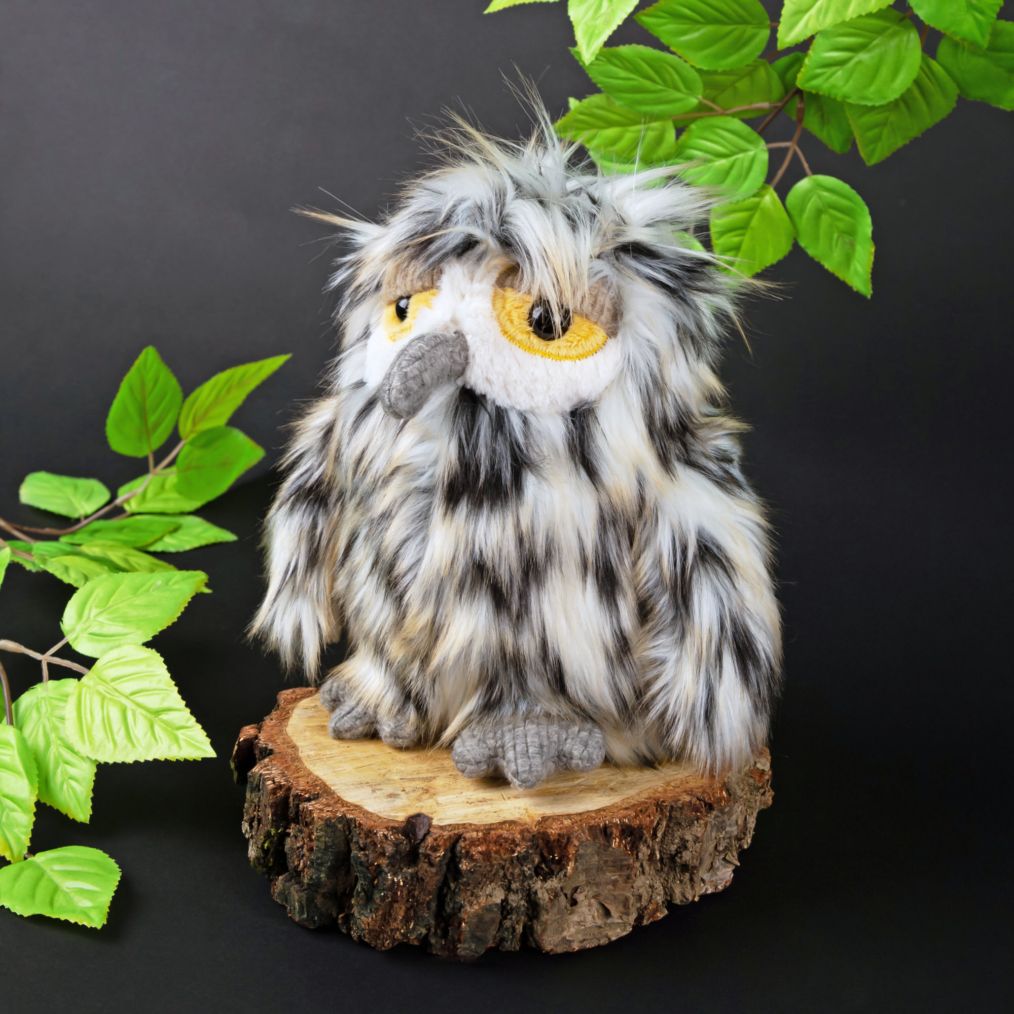 Plush owl Lady Hooray, KiKeRiKi