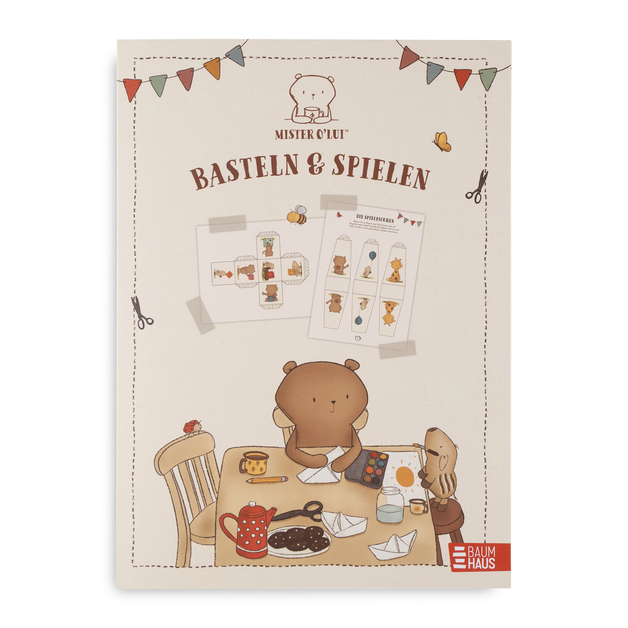 Kinderbuch Mister O'Lui - Basteln & Spielen