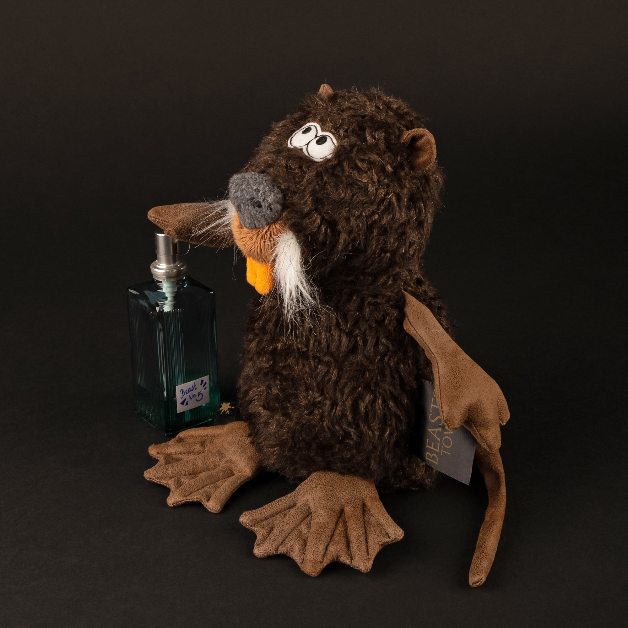 Plush toy nutria Carpe Diem, Beasts Collection