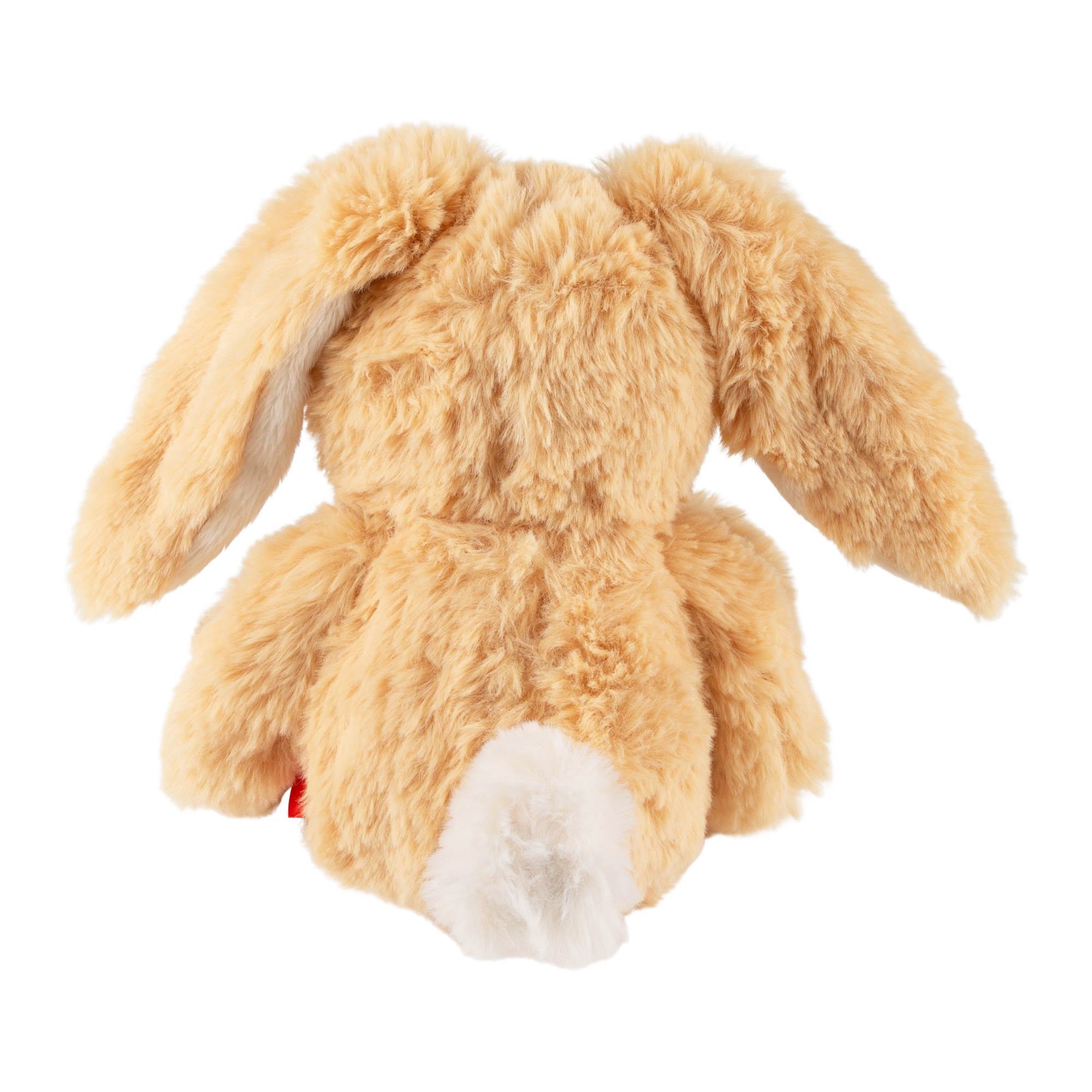 Silky soft plush toy rabbit, beige