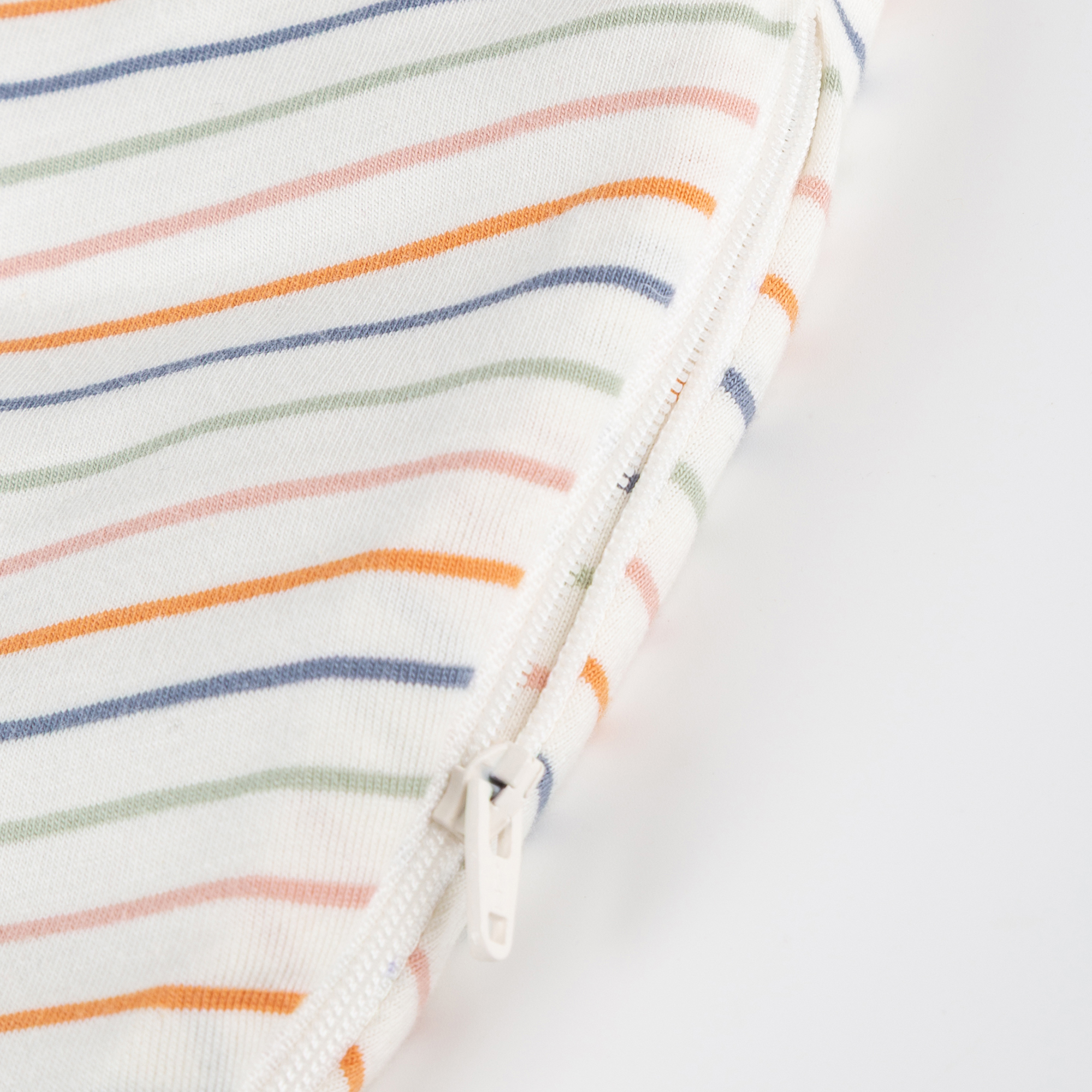 Newborn baby padded sleeping bag, striped
