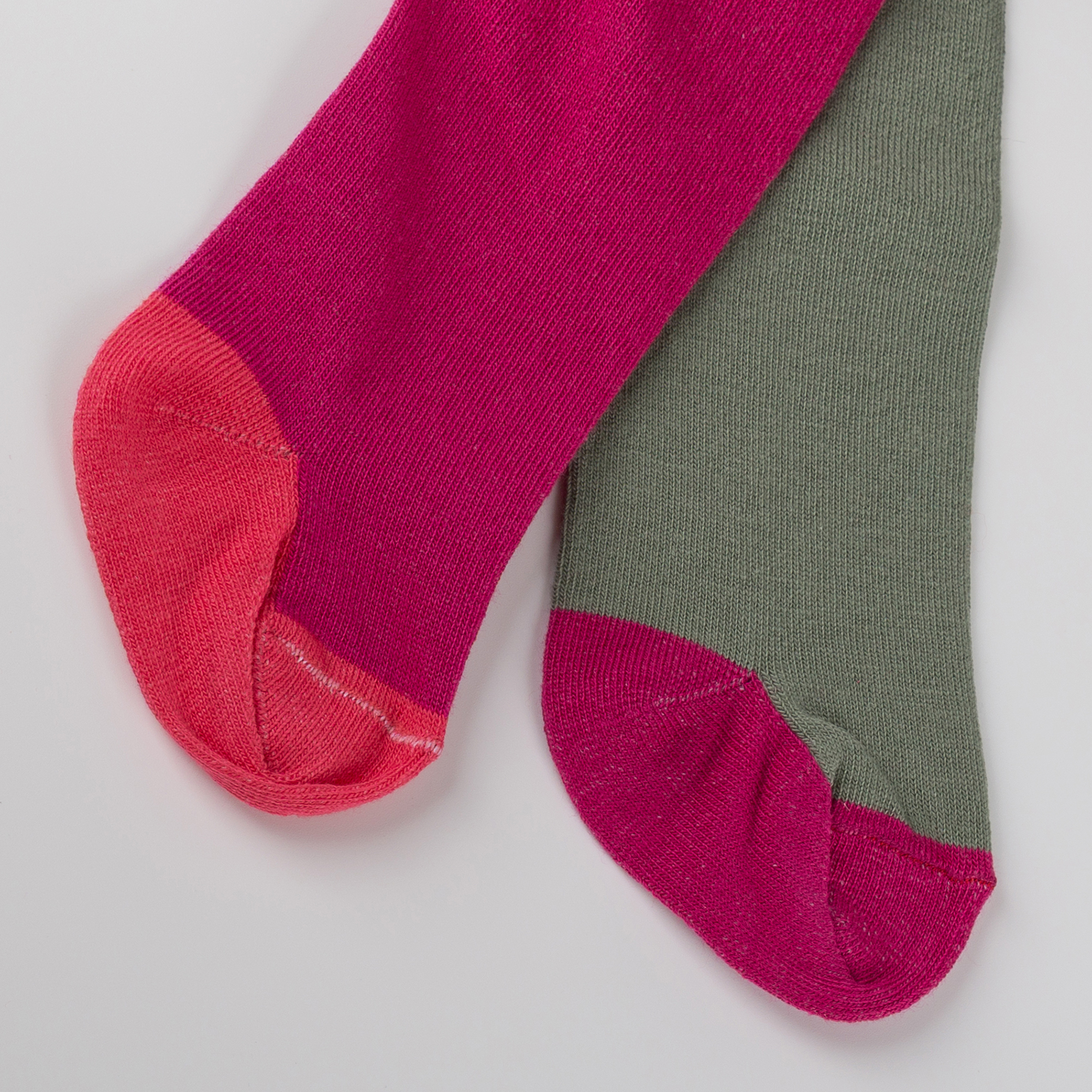 Baby 2er Strumpfhosenset Fancy Forest, pink und grün Baby 2er Strumpfhosenset Fancy Forest, pink und grün