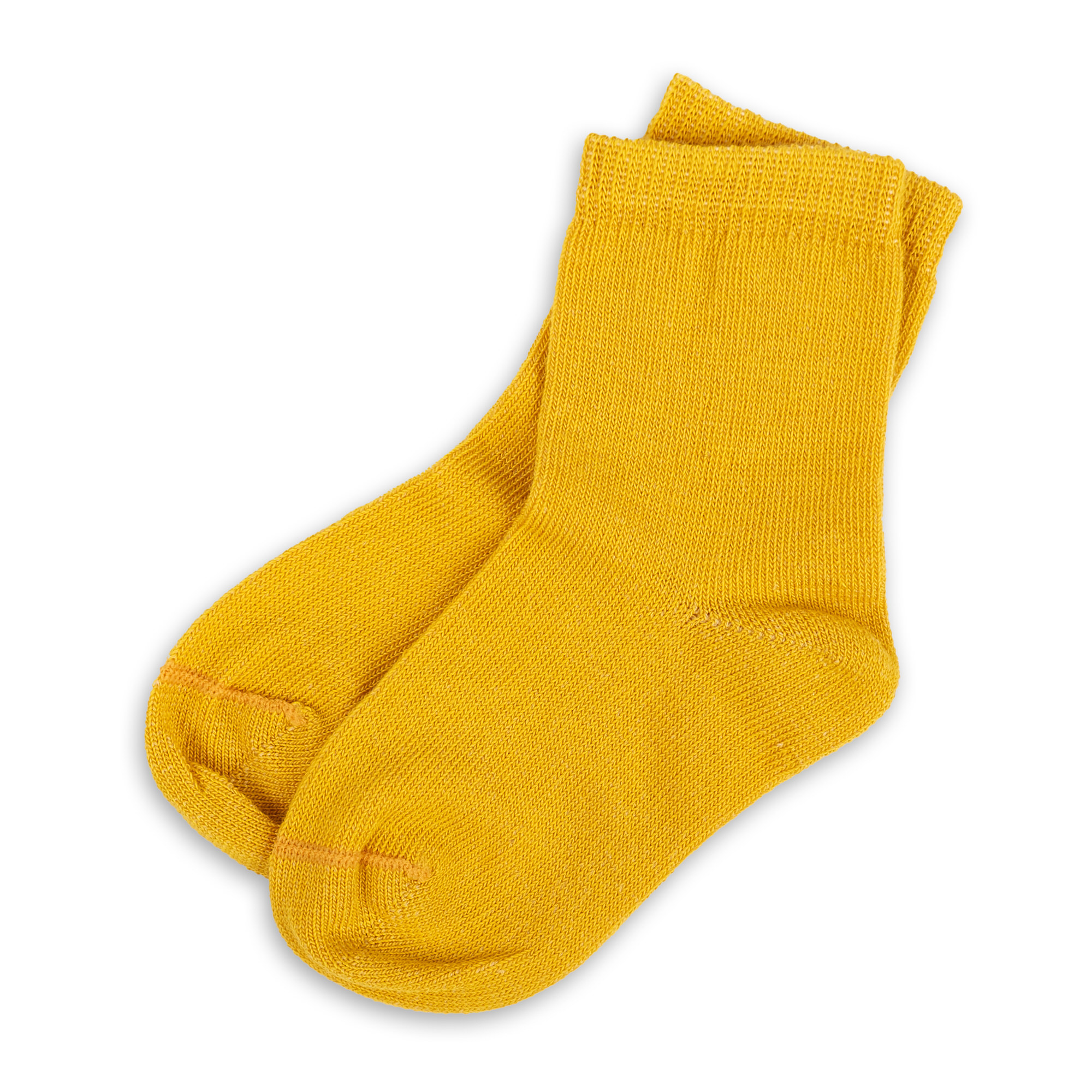 Baby socks honey yellow