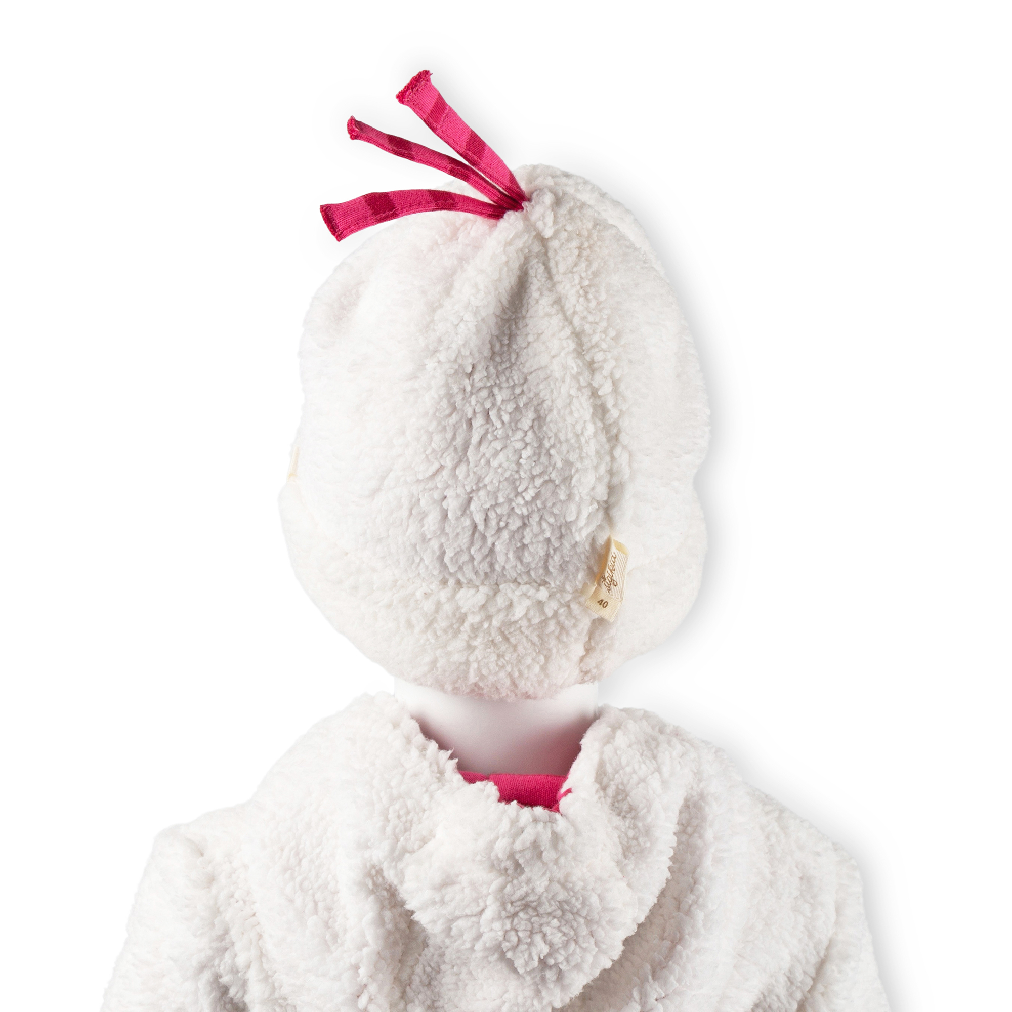 Teddy fleece baby hat, lined, Crazy Llama Teddy fleece baby hat, lined, Crazy Llama