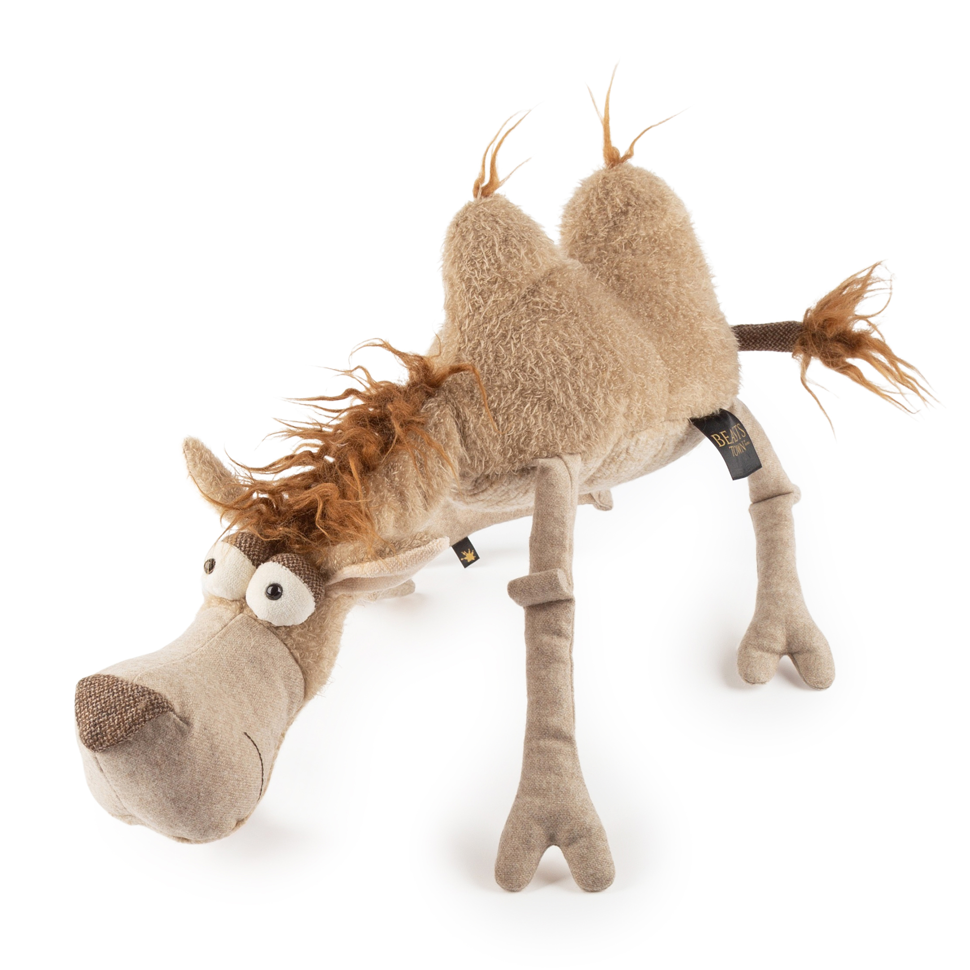 Plush camel Desert Dandy, Beasts collection Plush camel Desert Dandy, Beasts collection