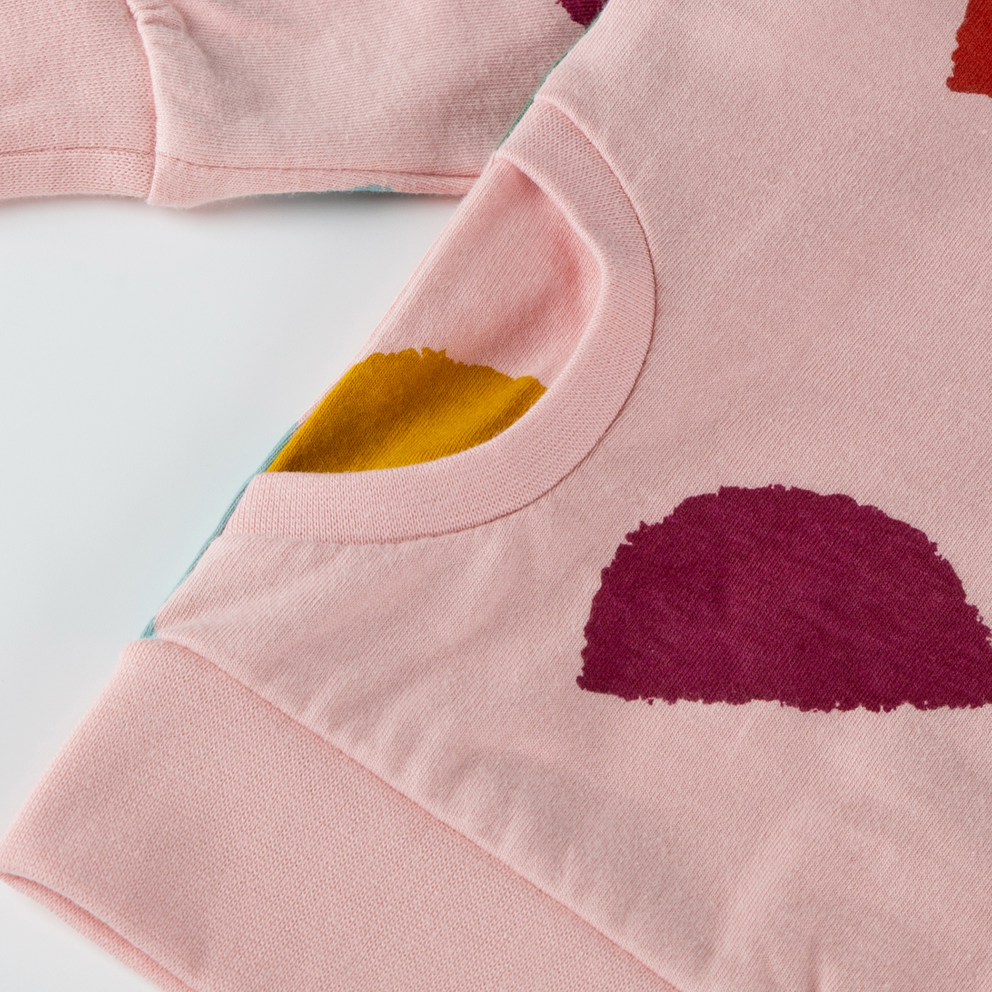 Baby long sleeve Tee with pockets, pink