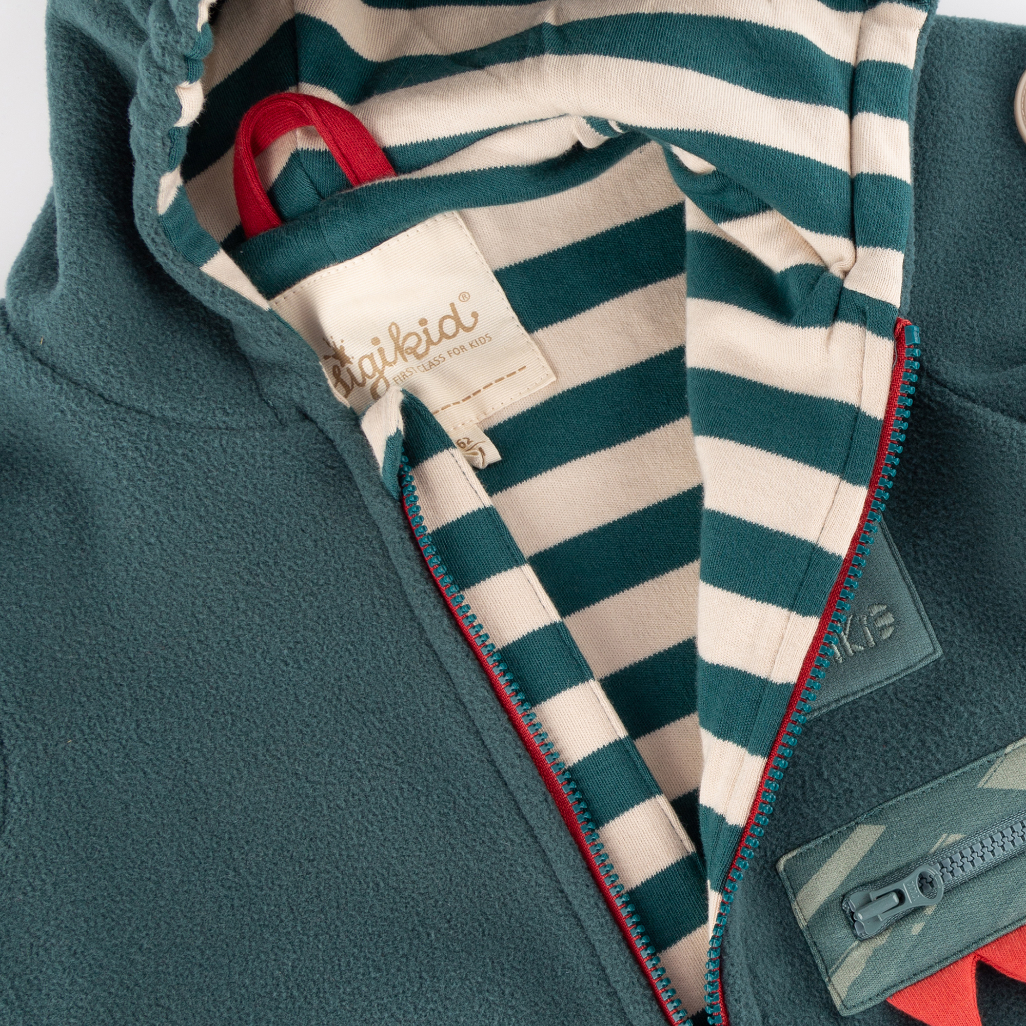 Baby fleece pramsuit, lined, foldover cuffs, Dino World Baby fleece pramsuit, lined, foldover cuffs, Dino World