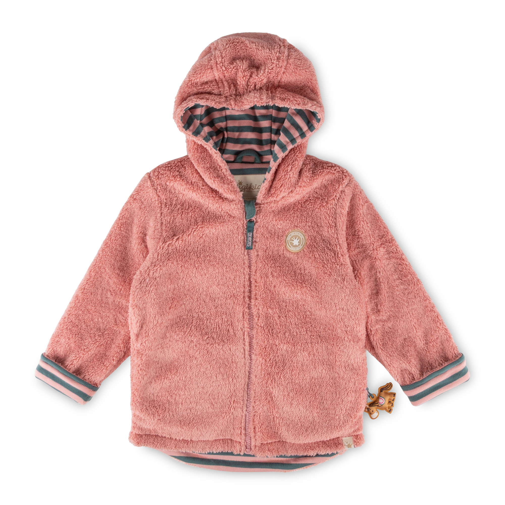 Kinder Teddyjacke Pony Love, rosa