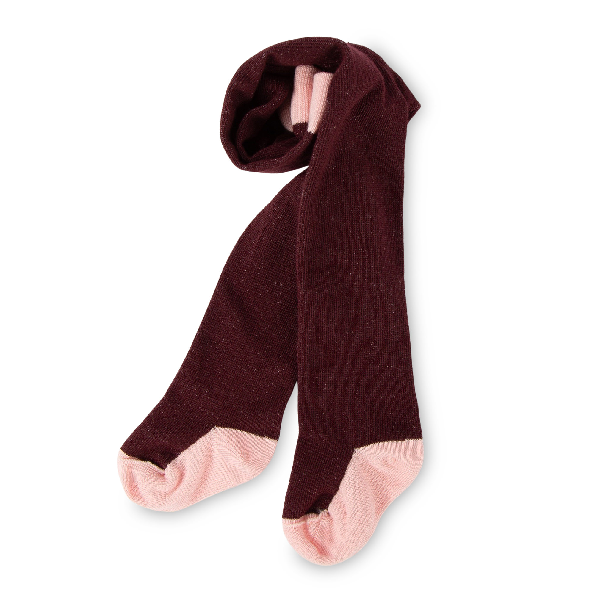 2 pair set baby tights pink/burgundy 2 pair set baby tights pink/burgundy