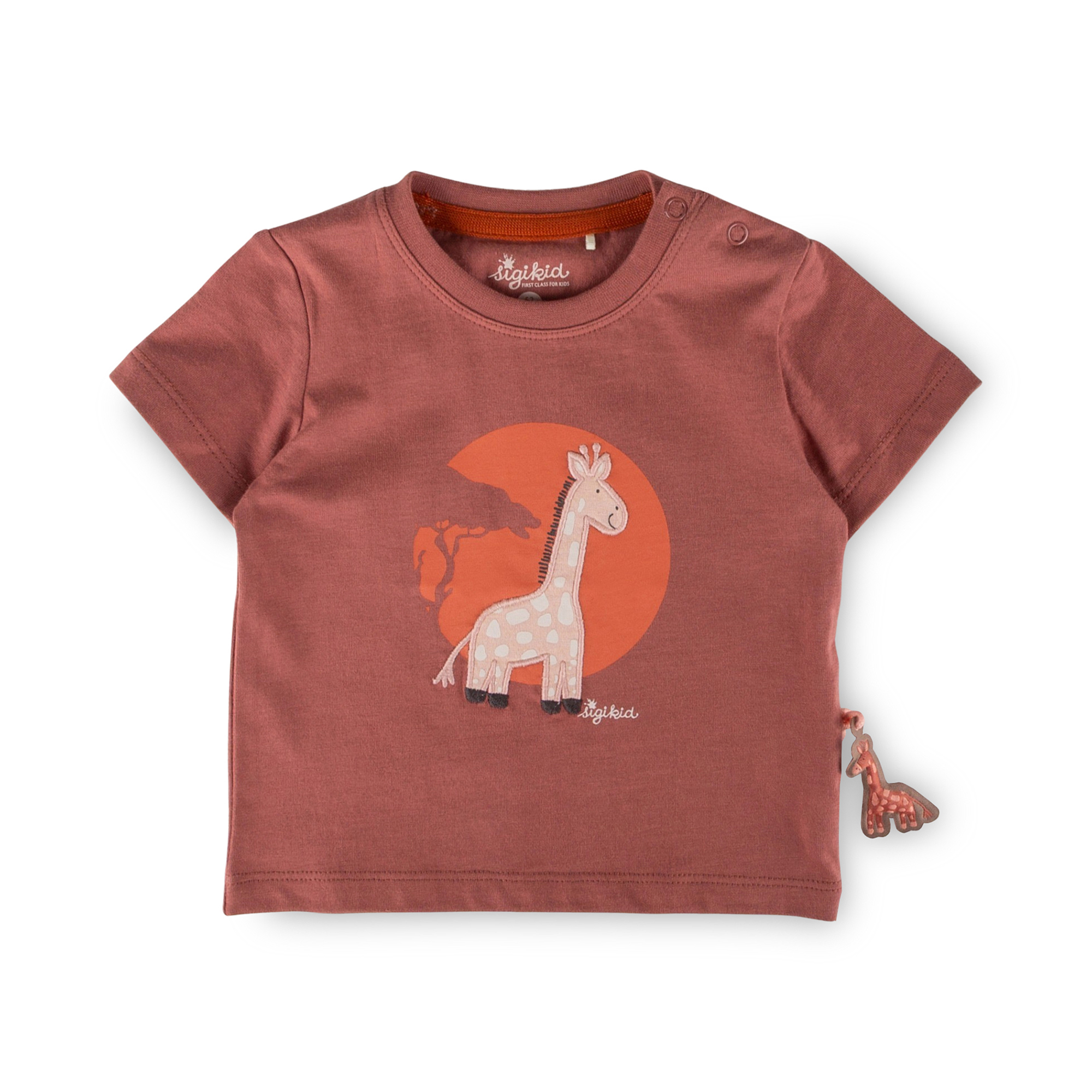 Baby T-shirt Giraffe, Savanne