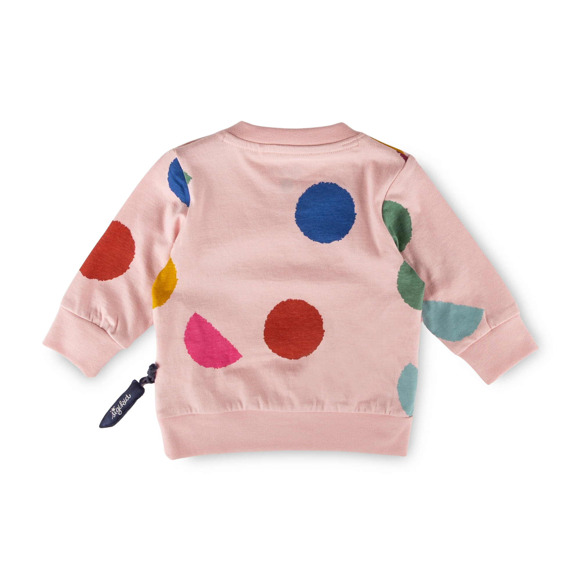 Baby long sleeve Tee with pockets, pink