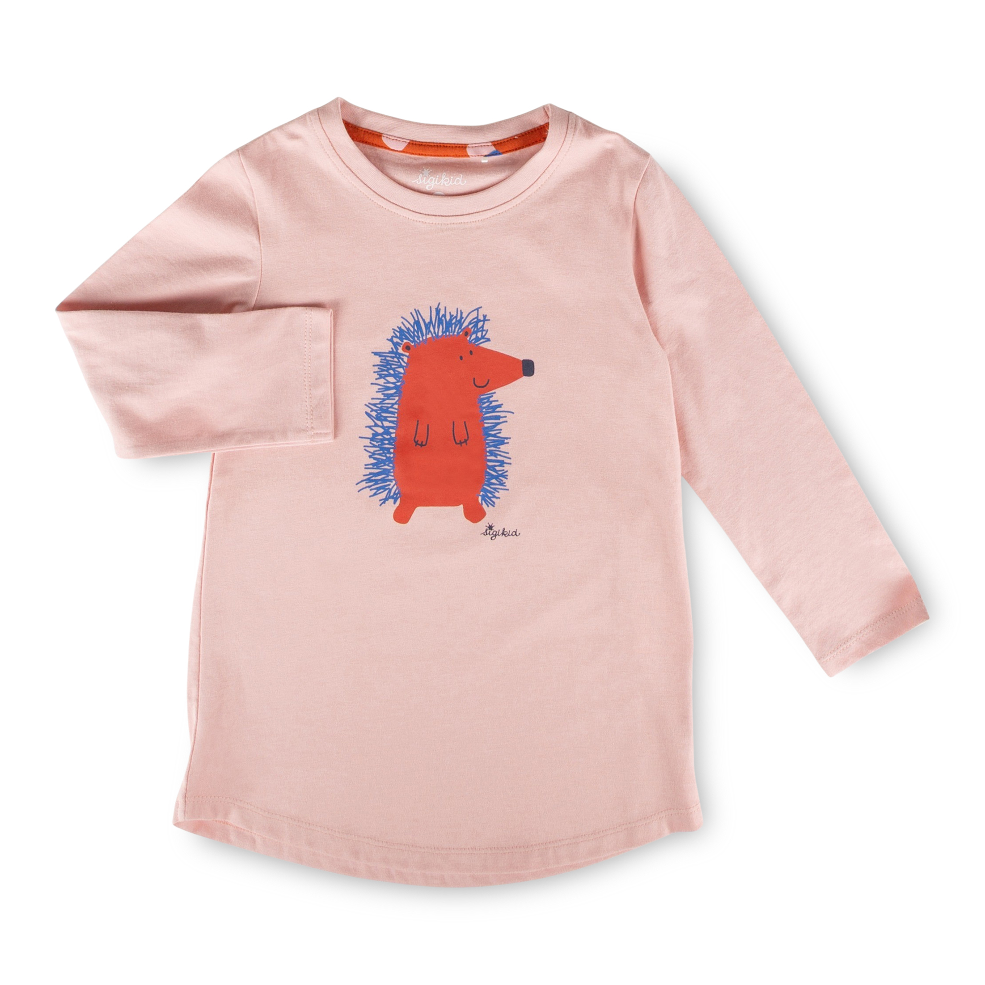 Girls' long-sleeved pyjamas hedgehog