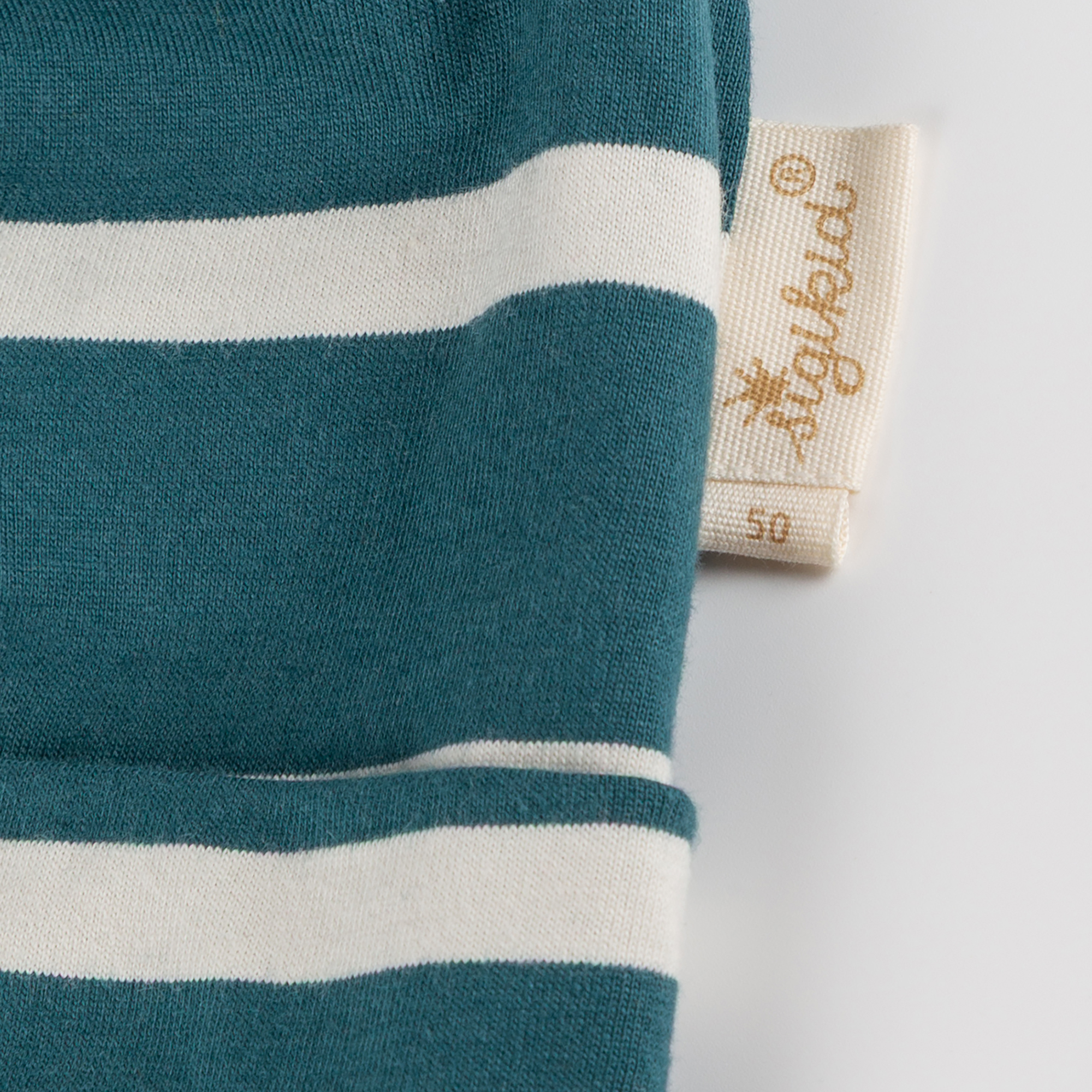 Striped children's beanie hat, Dino Fun