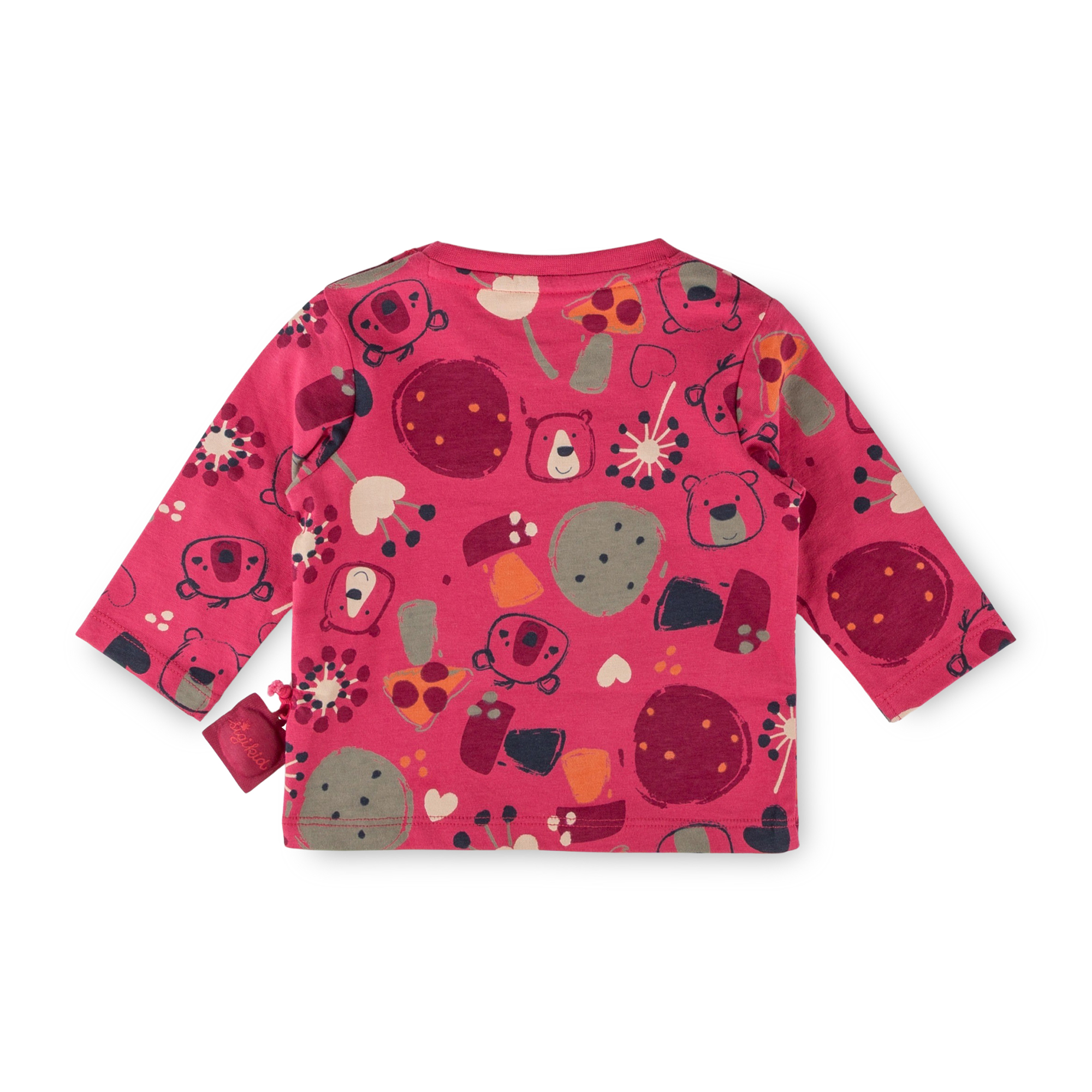 Baby Langarmshirt Bärchen Fancy Forest Print, pink Baby Langarmshirt Bärchen Fancy Forest Print, pink