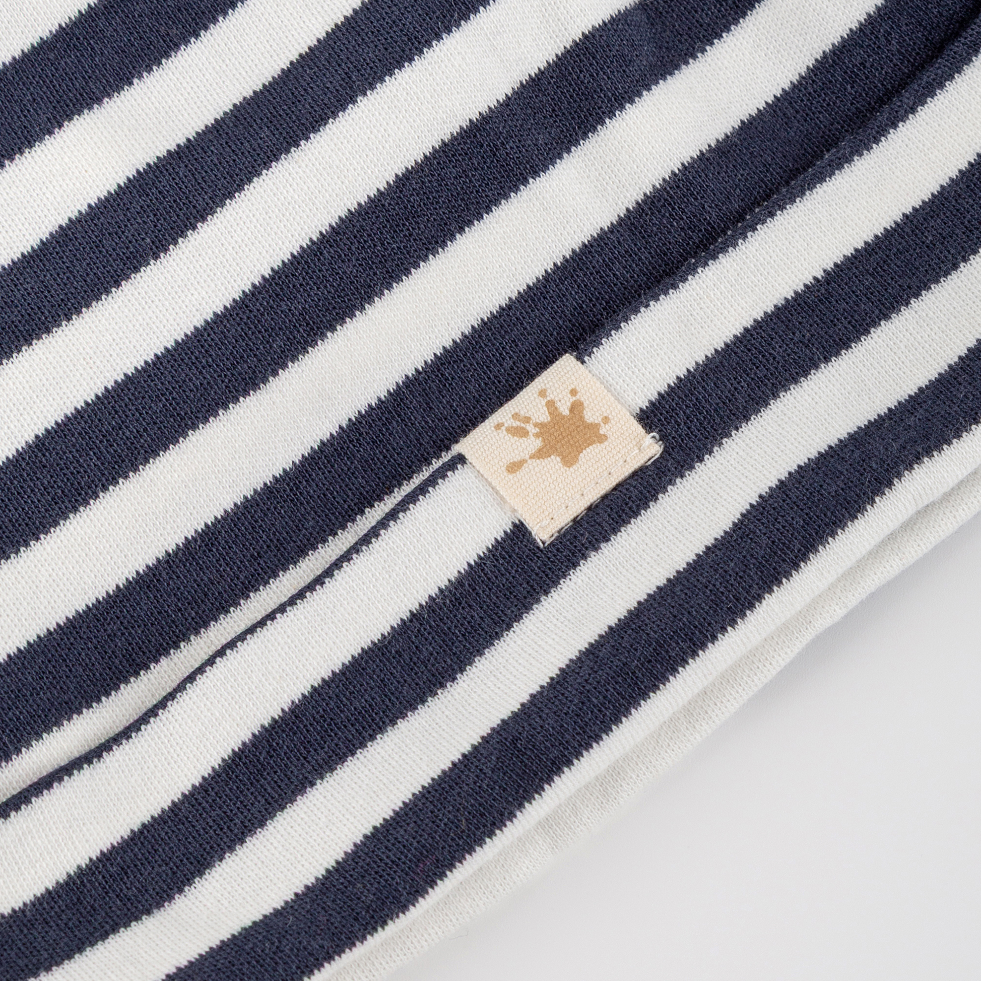 Baby beanie hat blue/white, Magic Owl