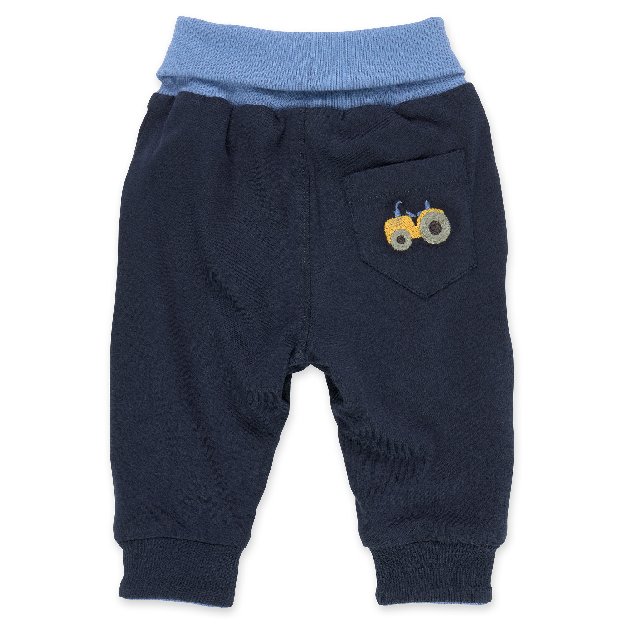 Reversible baby soft pants, dual-layered