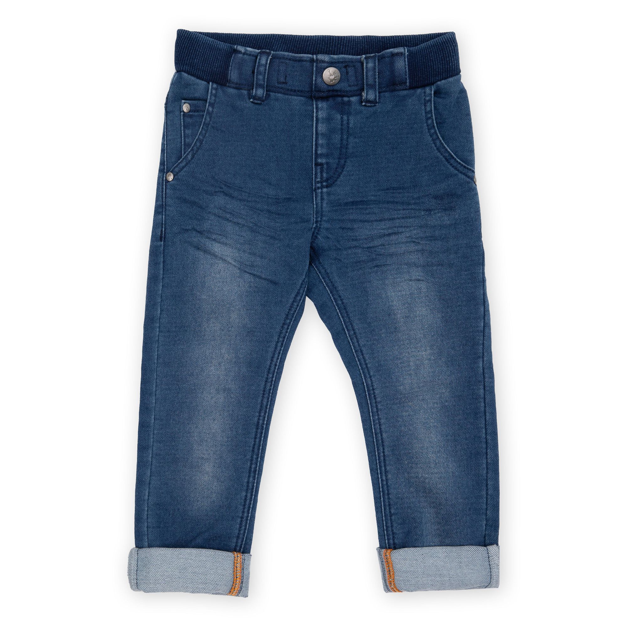 Jeans for children, adjustable, dark blue