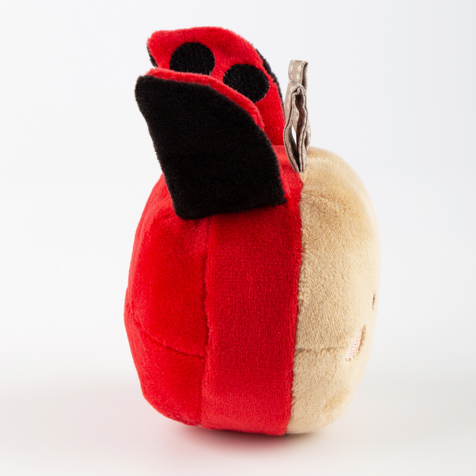 Baby plush ball ladybird, bell & rustle wings