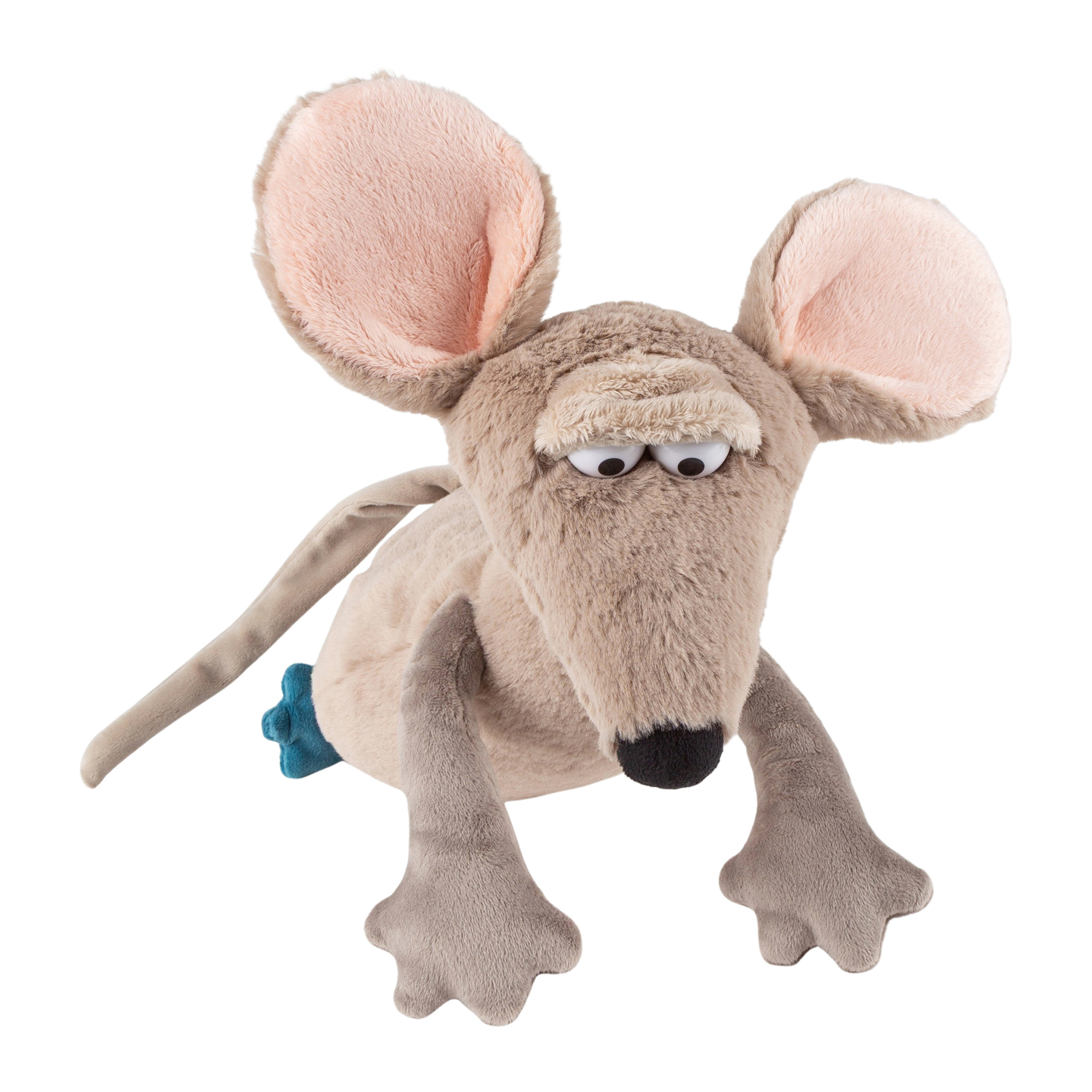 Shapeable plush toy mouse