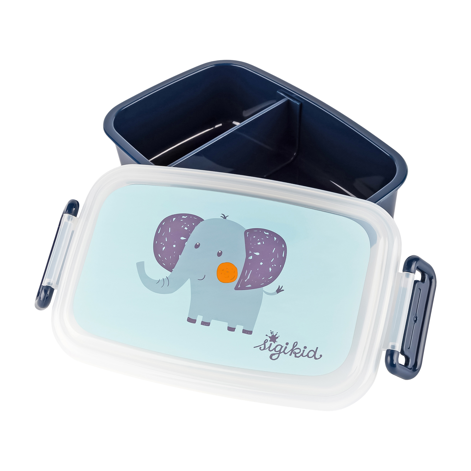 Kinder Set 250 ml Edelstahl-Trinkflasche und Brotbox, Elefant Kinder Set 250 ml Edelstahl-Trinkflasche und Brotbox, Elefant
