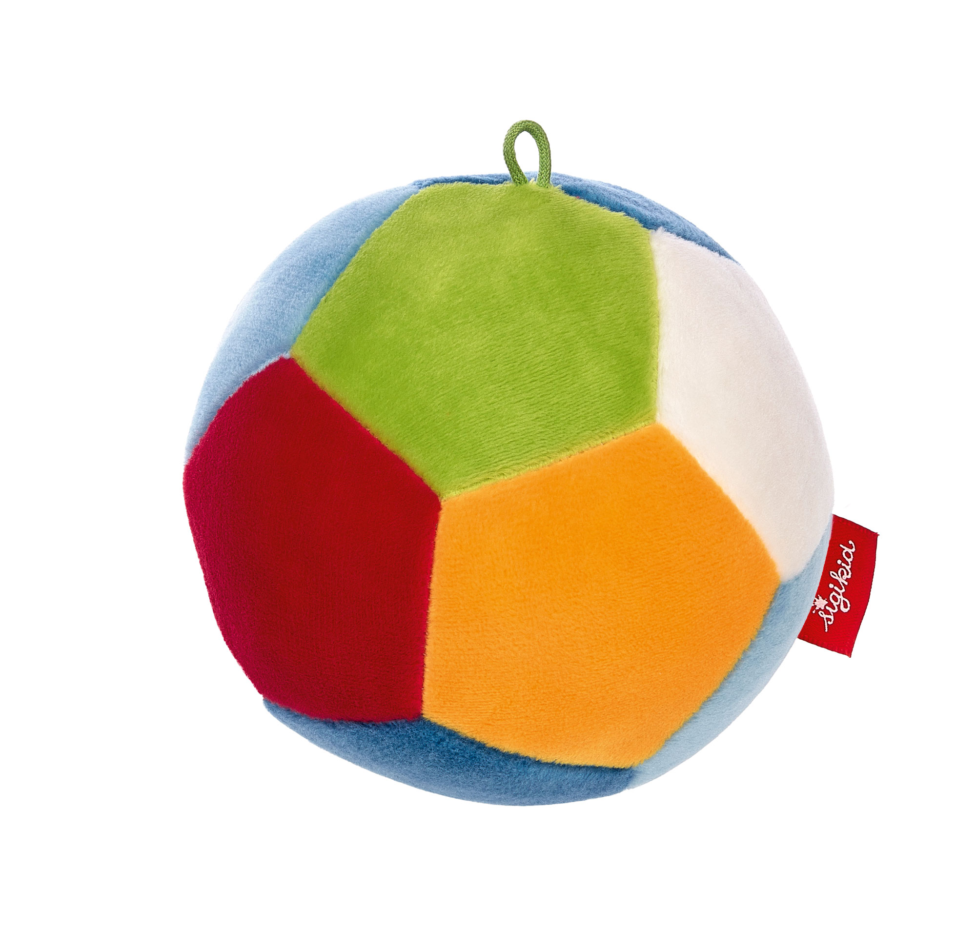 Soft baby patchwork ball