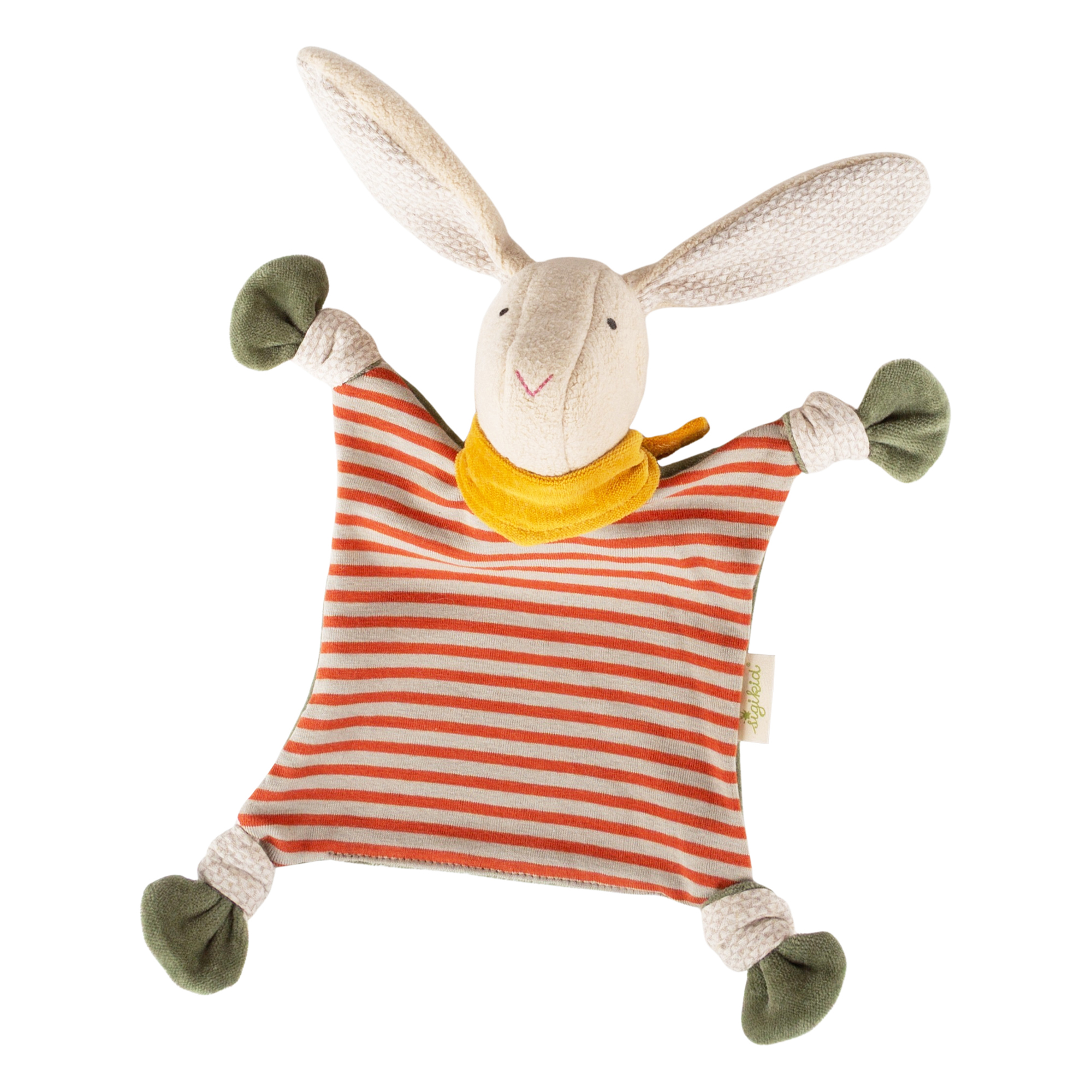 Baby Schnuffeltuch Hase, Bio-Baumwolle/Schurwolle, Pure Collection