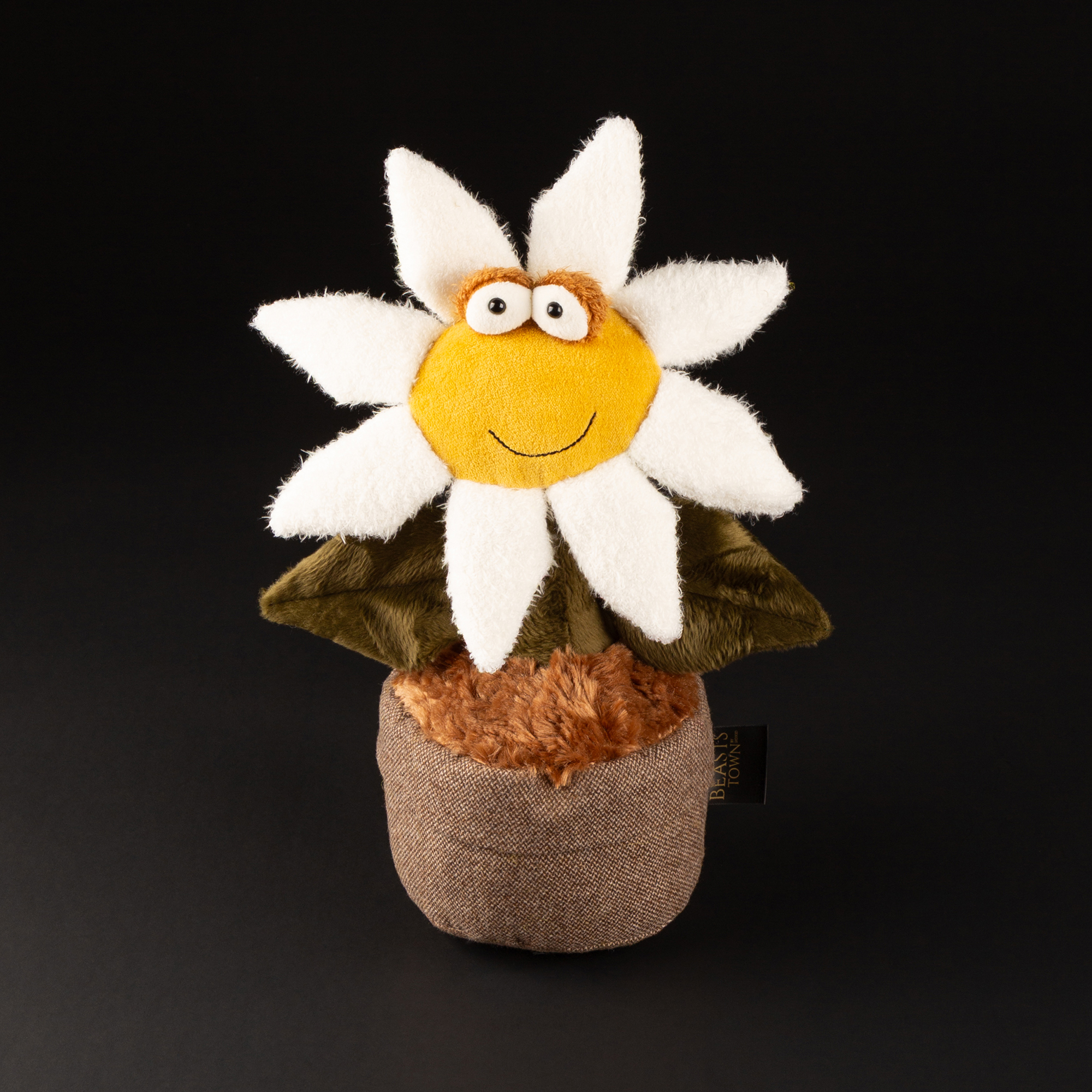 Plush daisy flower pot Gwendolyn Goodmood, Beasts