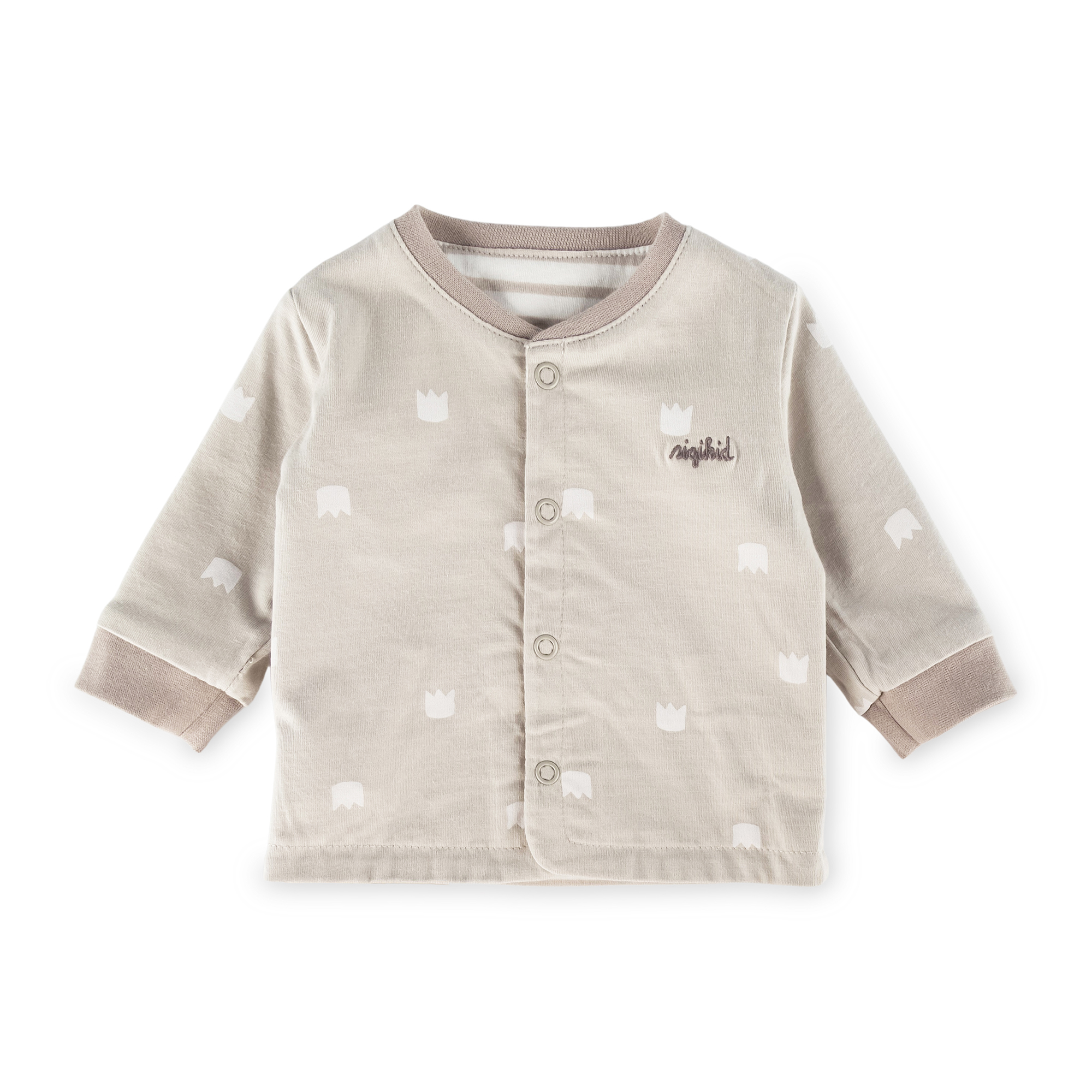 Baby Wendejacke Krönchen Bär, beige Baby Wendejacke Krönchen Bär, beige
