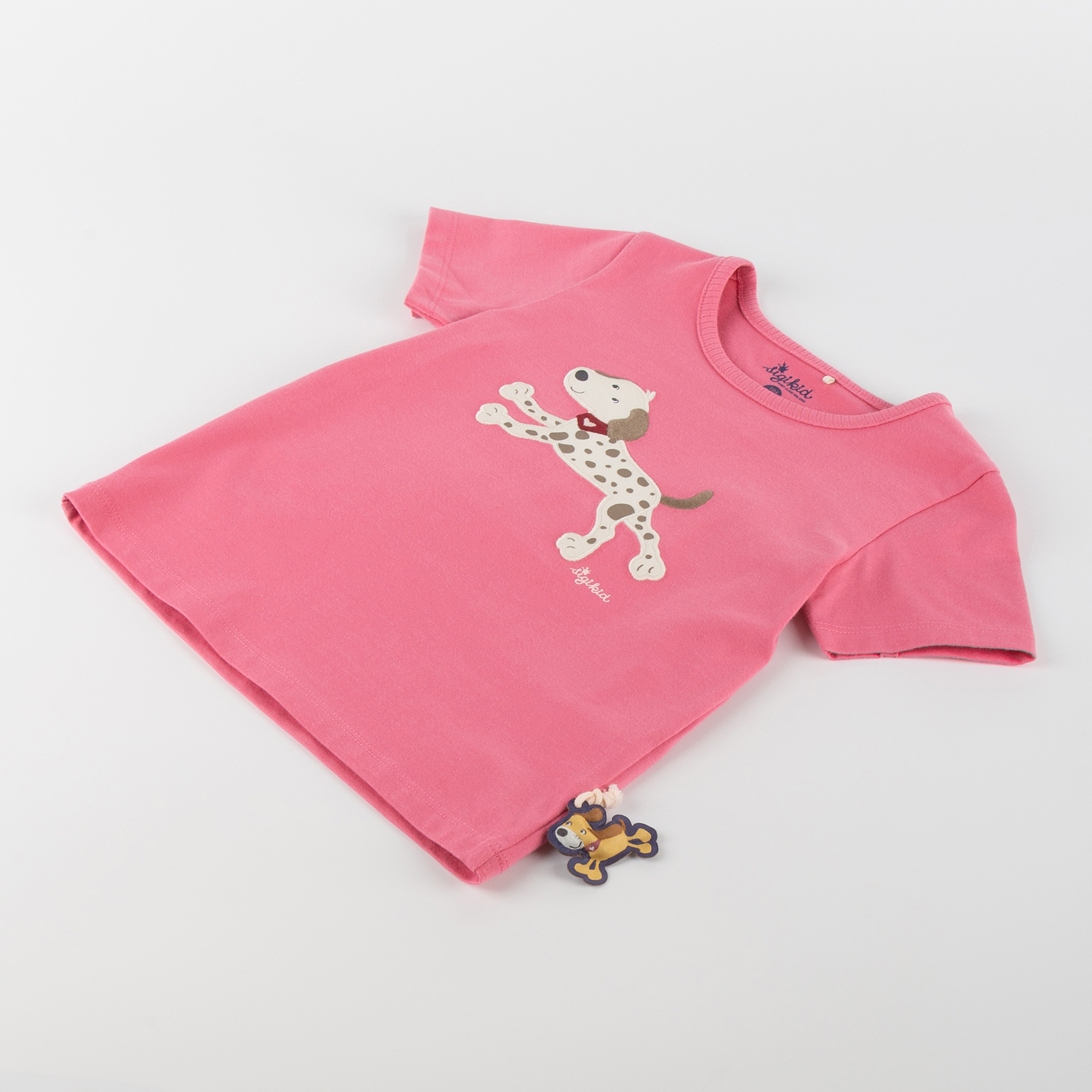 Kinder T-Shirt Hund Funny Dog, rosa Kinder T-Shirt Hund Funny Dog, rosa