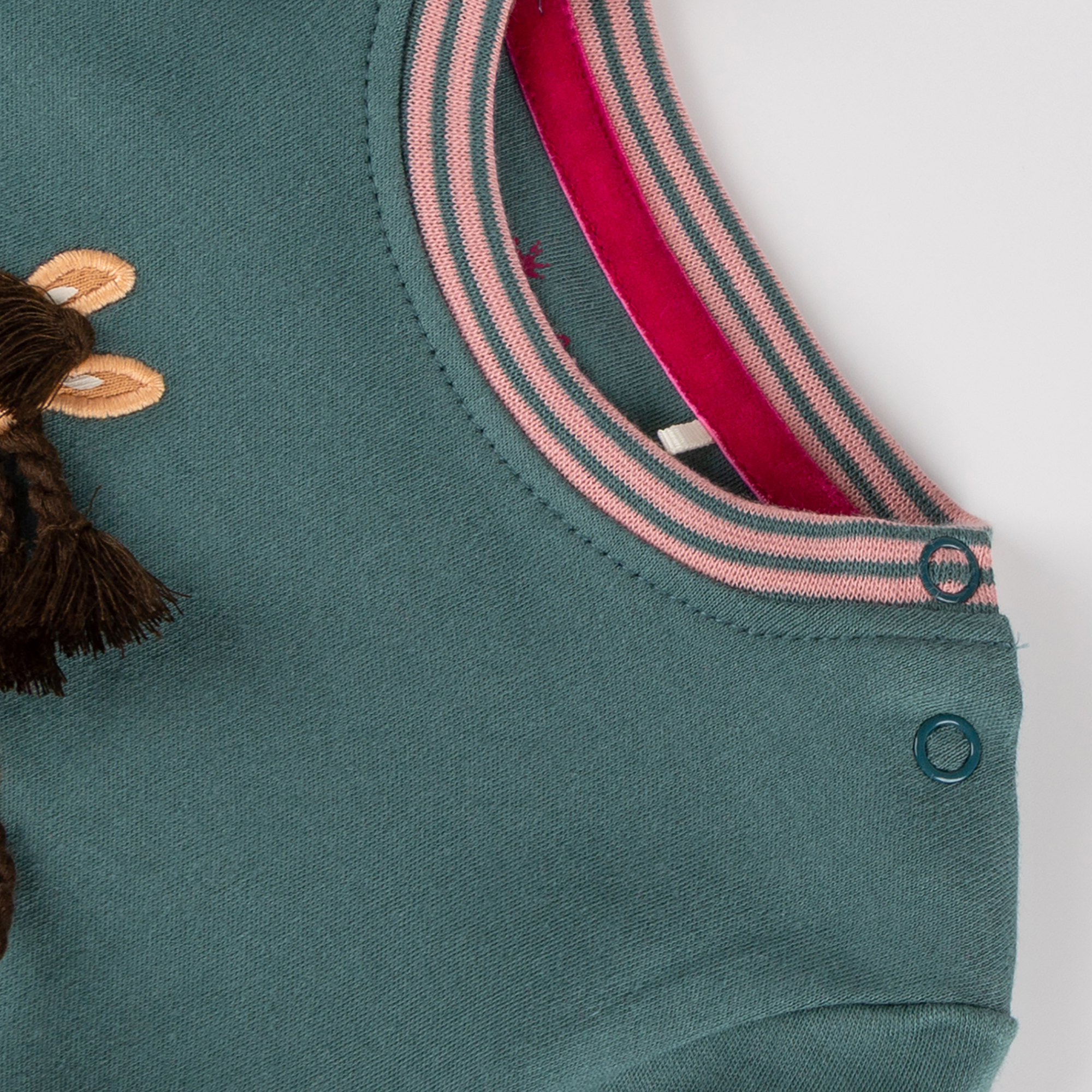 Baby Kleid Pony Love, grün