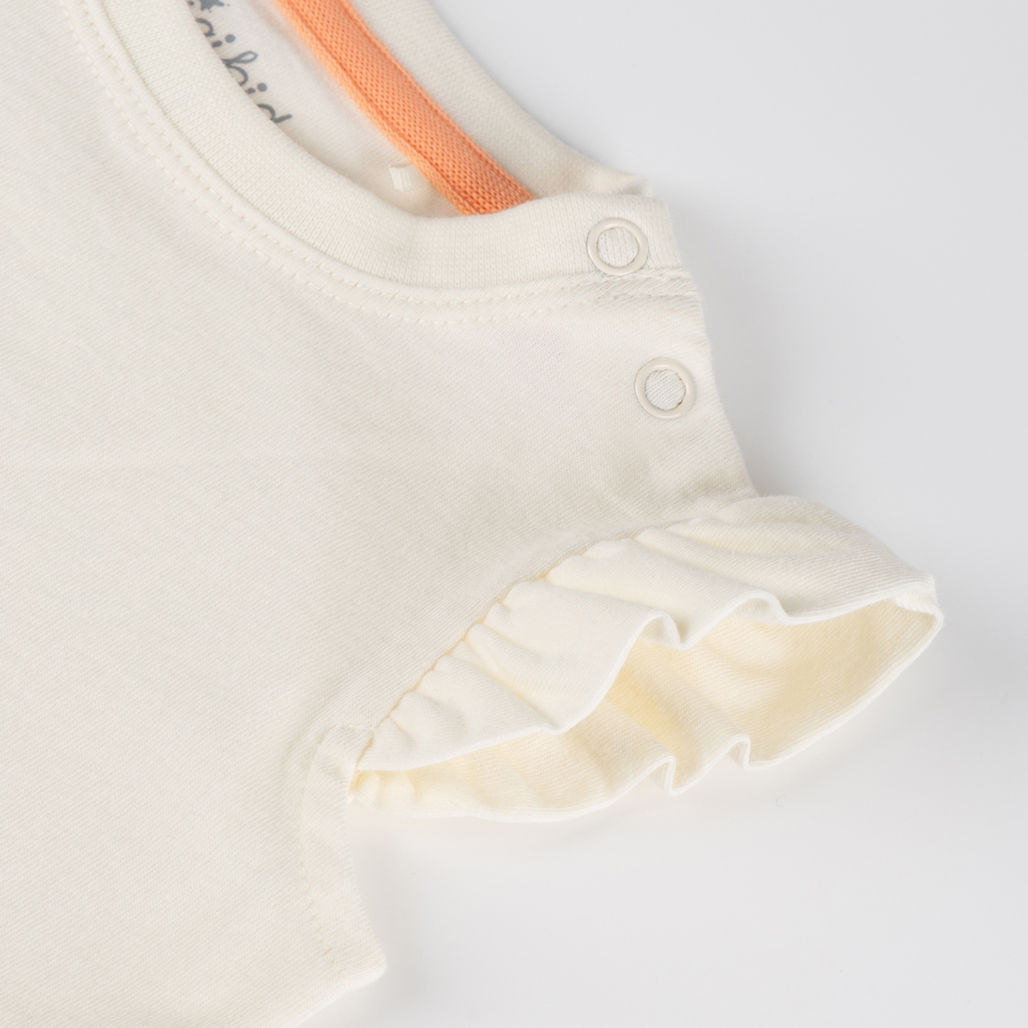 Baby T-Shirt Seepferdchen, weiß