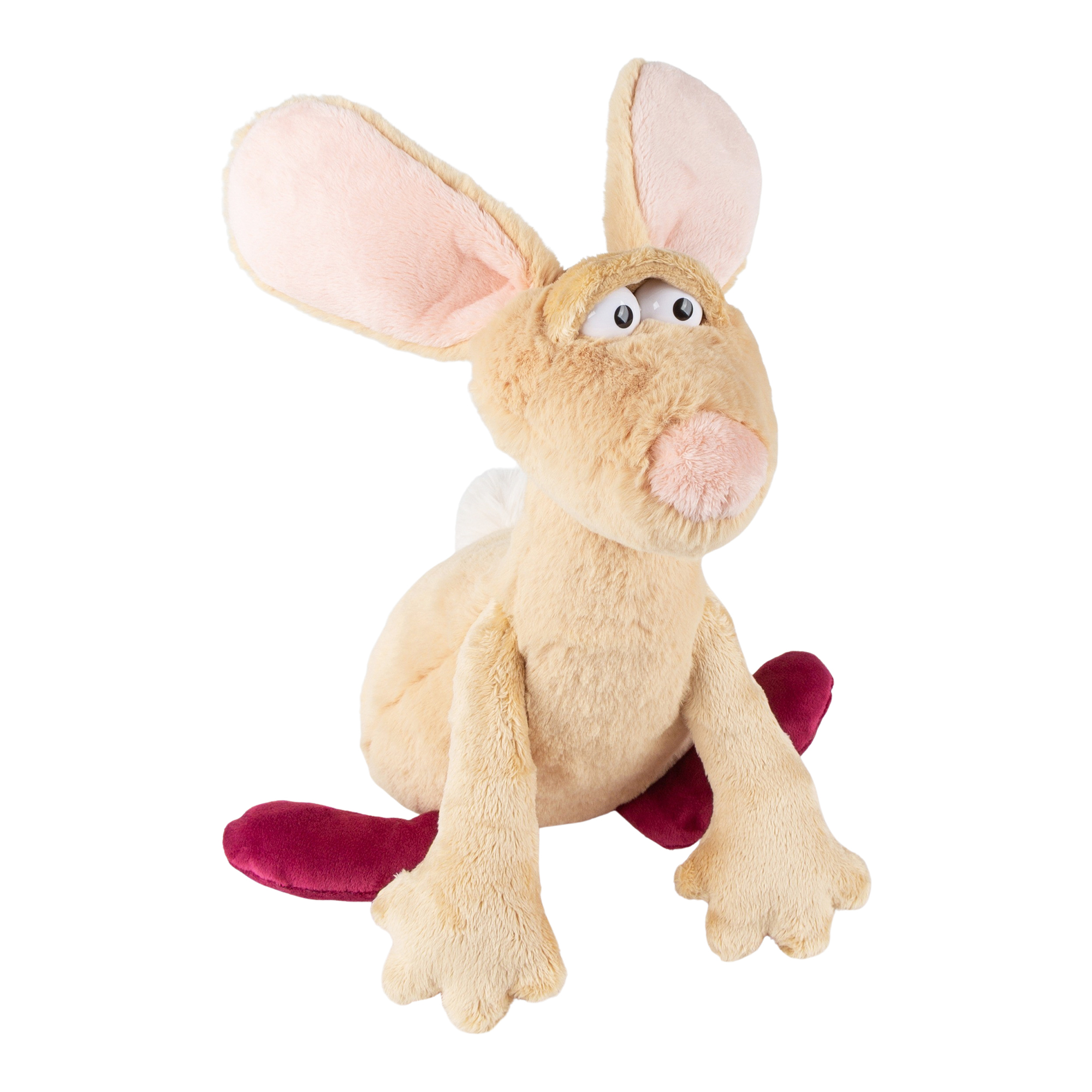 Shapeable plush toy rabbit