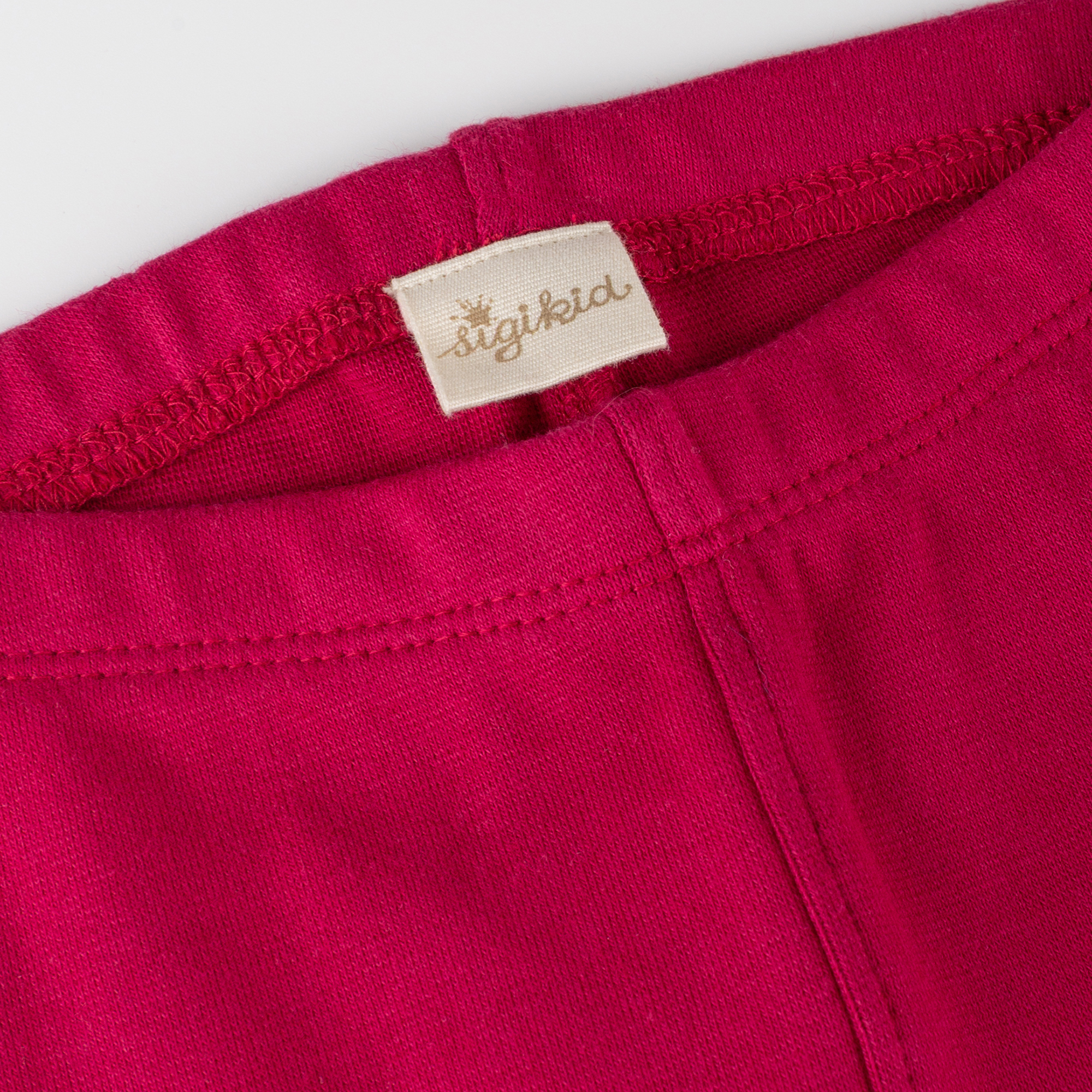 Children's rib knit leggings Pony Love, dark red Children's rib knit leggings Pony Love, dark red