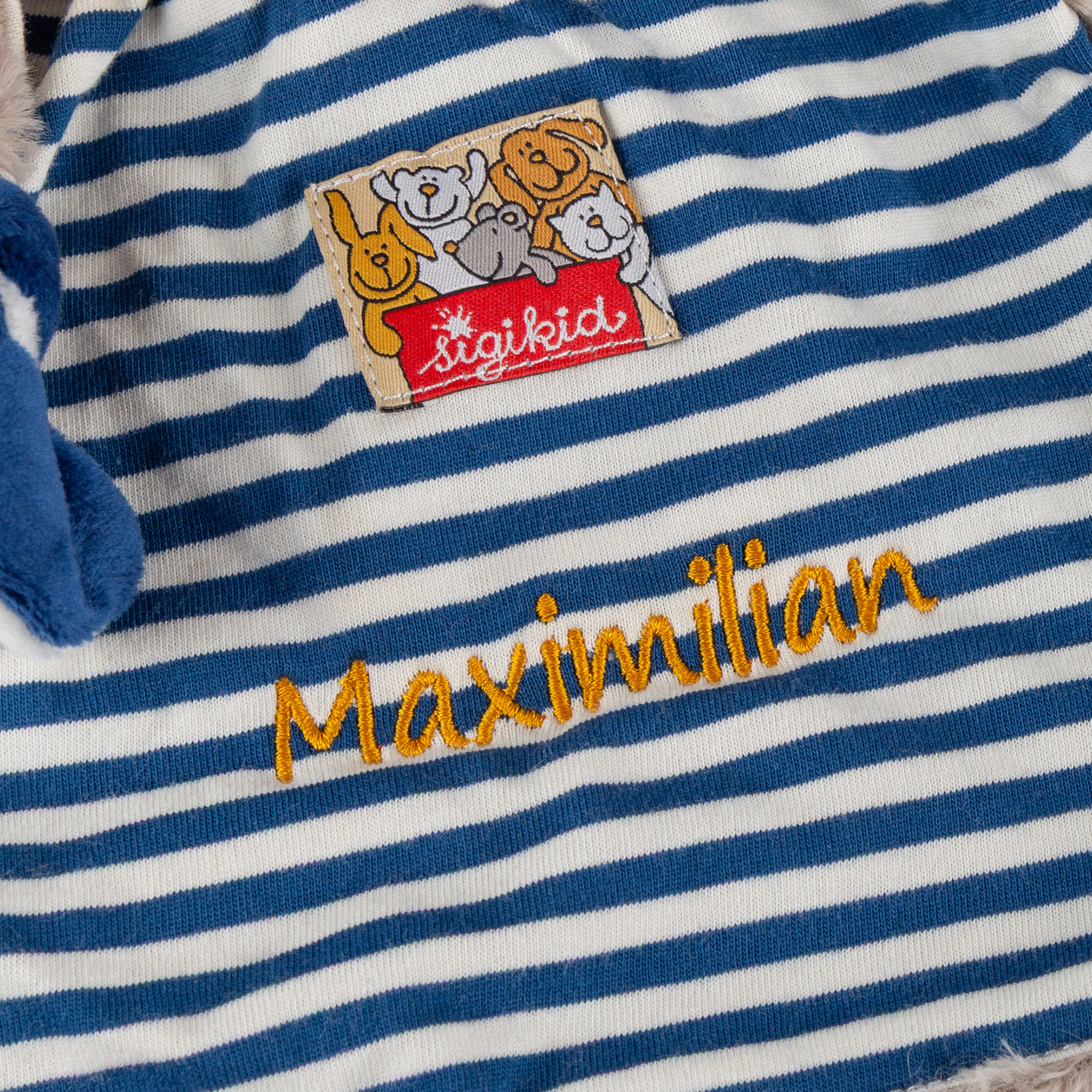 Namensschnuffeltuch Waschbär
