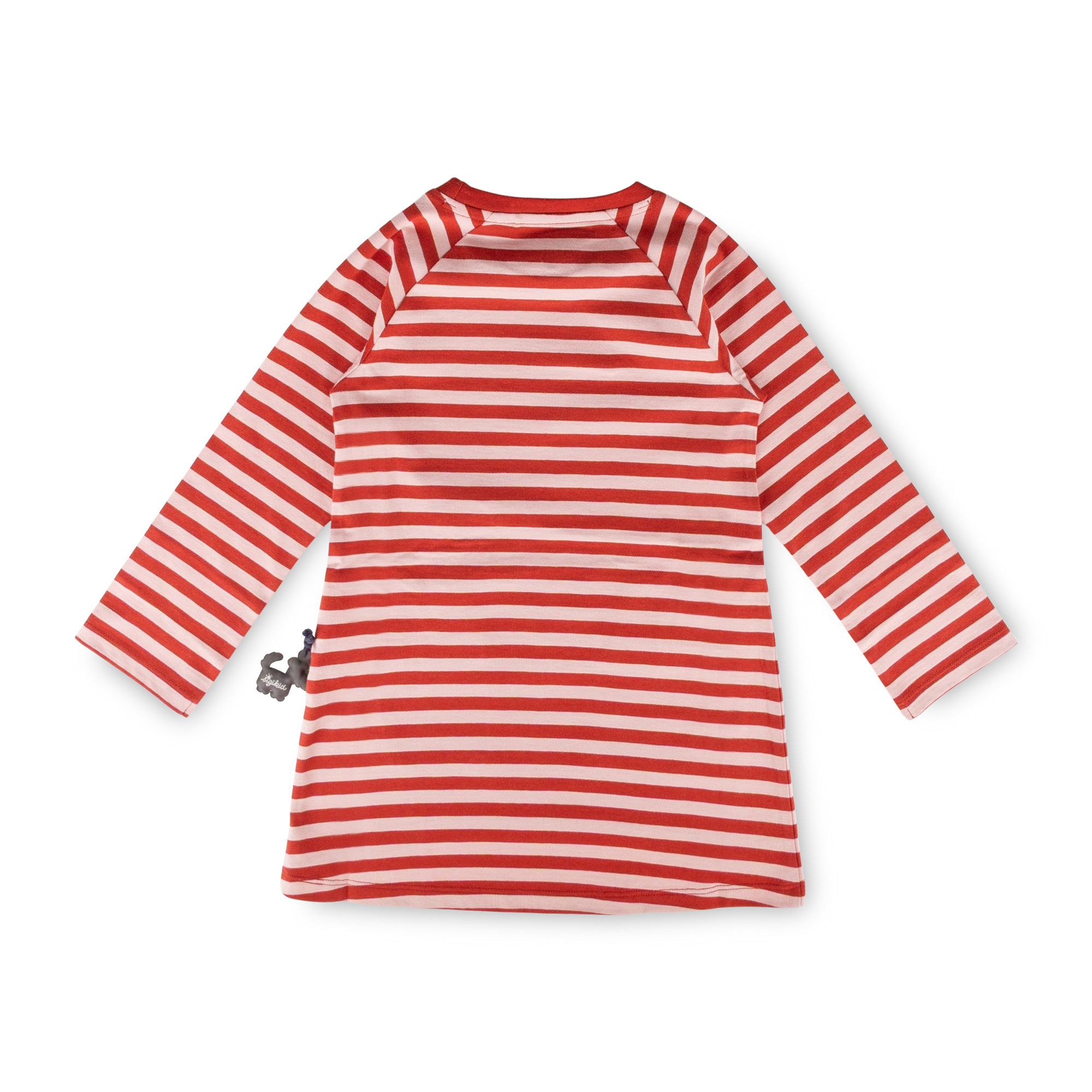 Girls' long sleeve Tee dress birdie with pockets