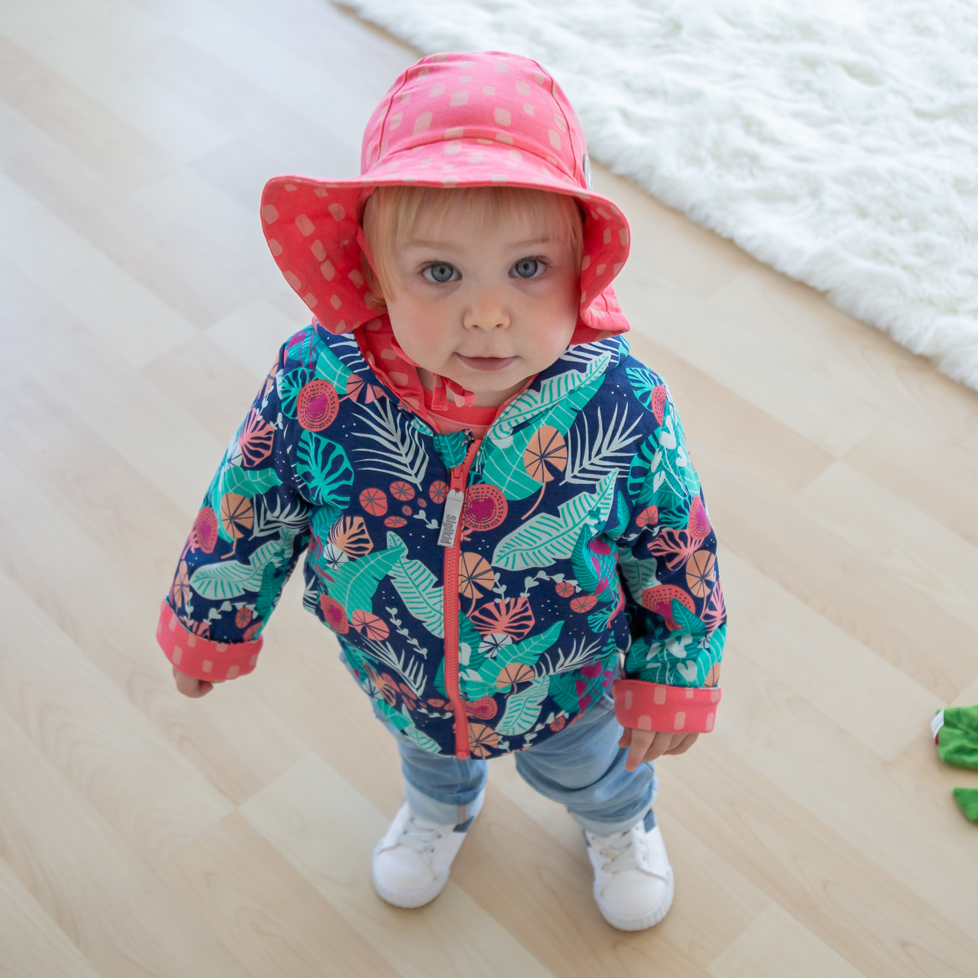 Babyjeans zum Krempeln mit heller Waschung Babyjeans zum Krempeln mit heller Waschung